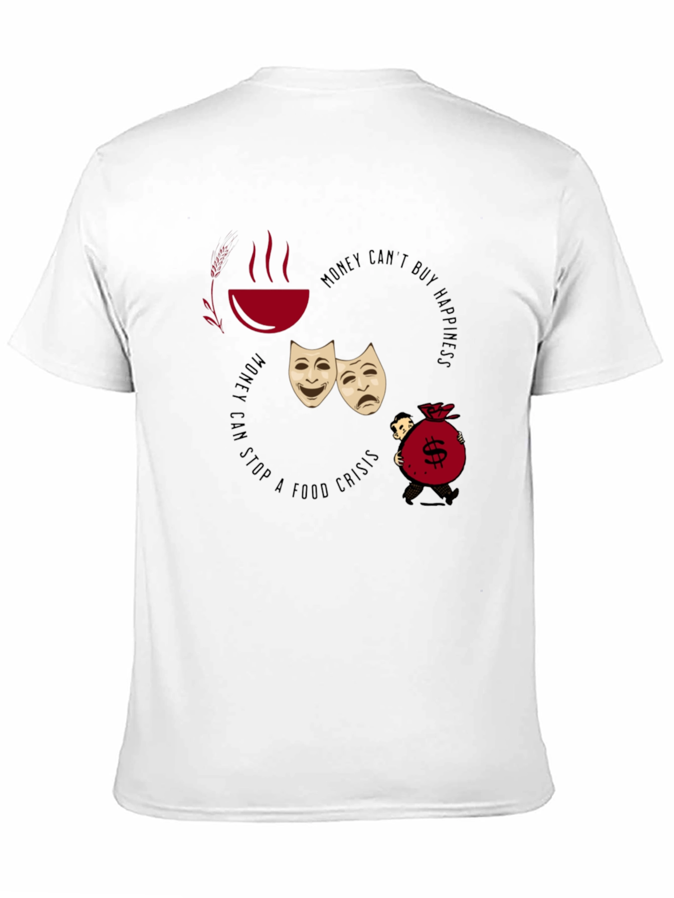 Money Cant Buy Happiness T-Shirt