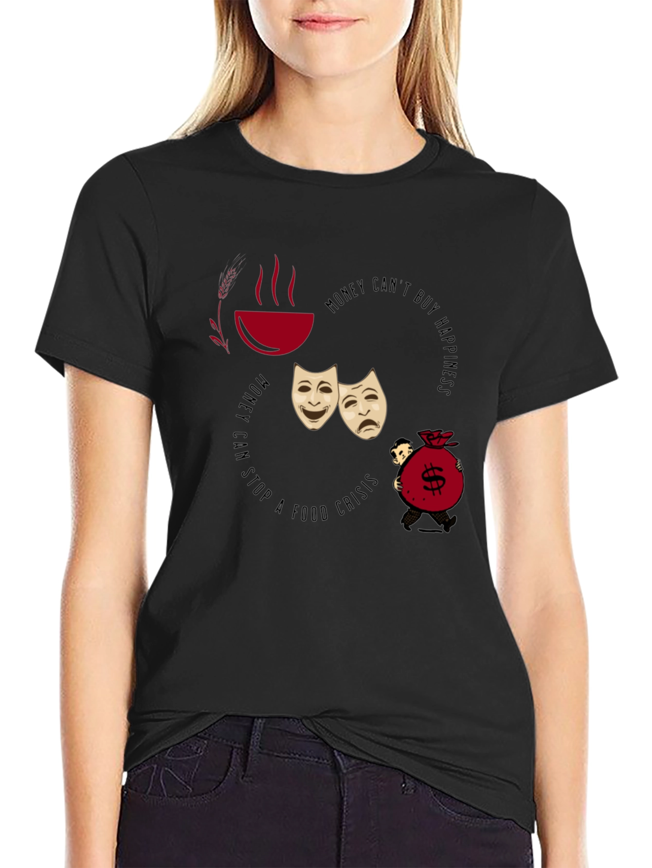 Money Cant Buy Happiness T-Shirt