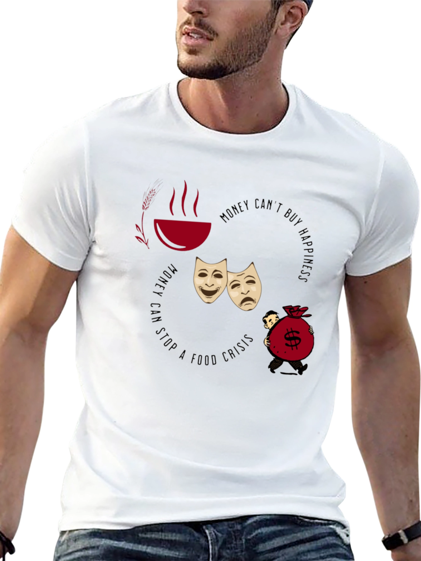 Money Cant Buy Happiness T-Shirt