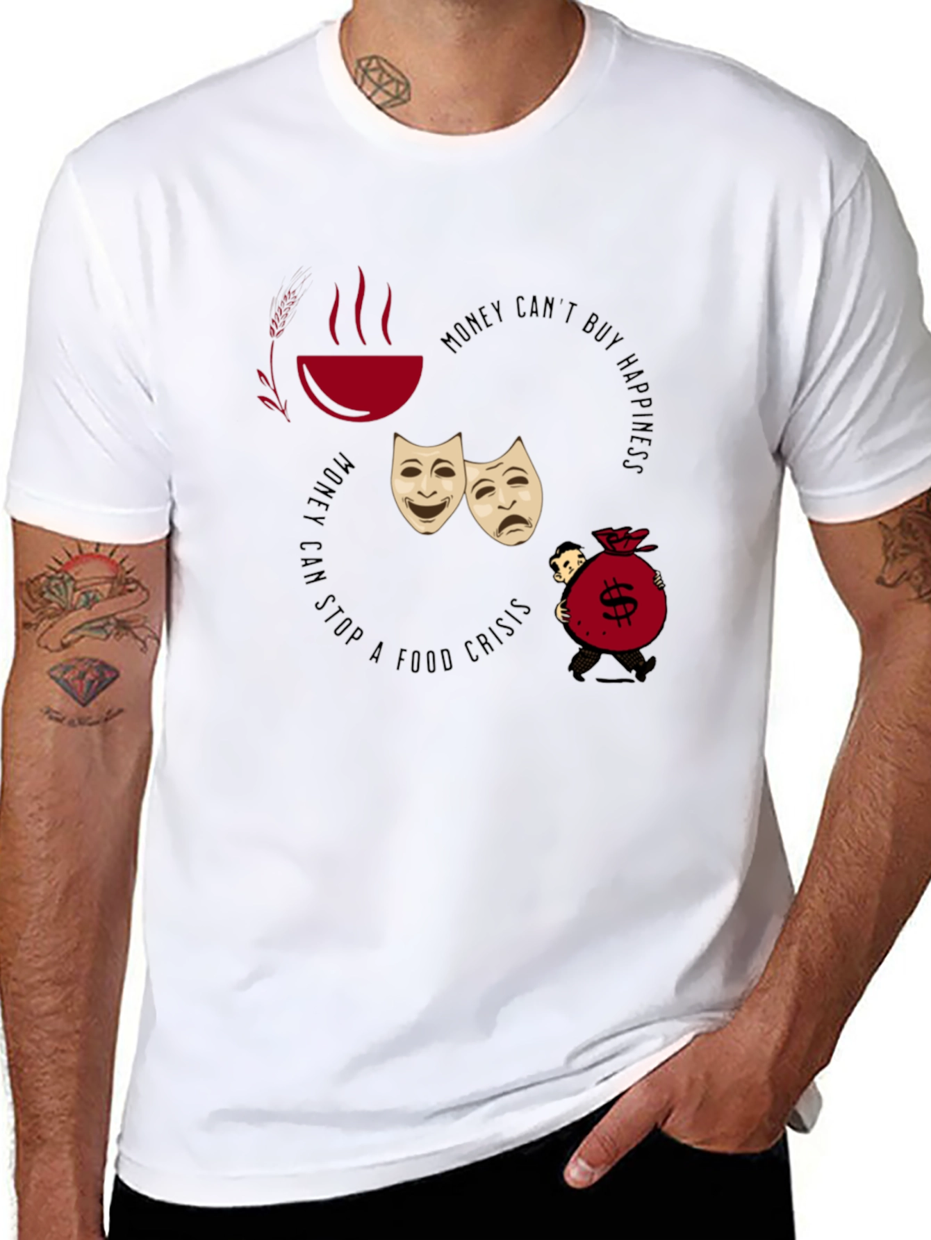 Money Cant Buy Happiness T-Shirt
