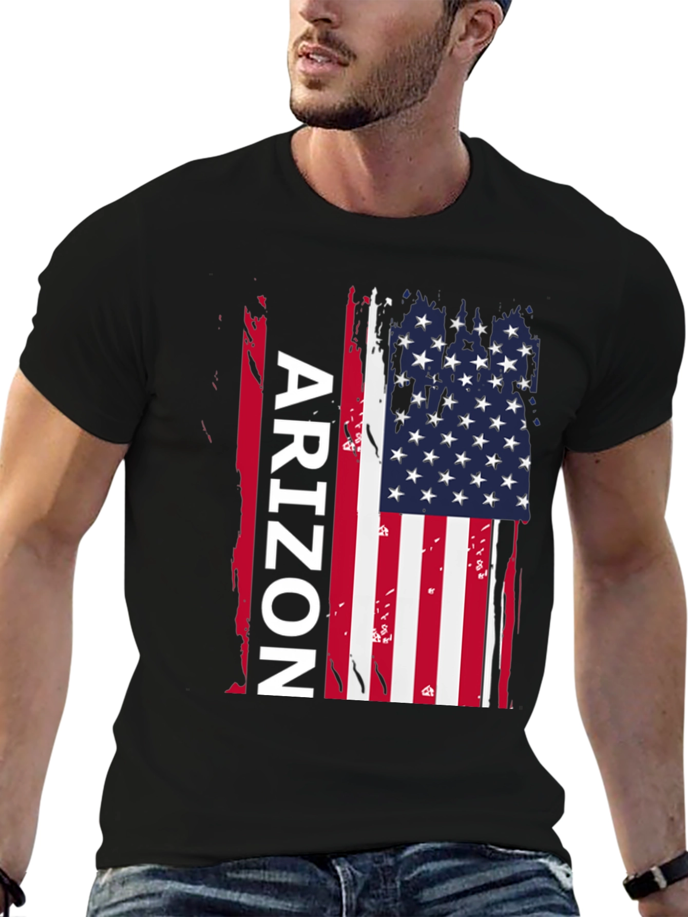 Arizona Flag T-Shirt - Patriotic Design