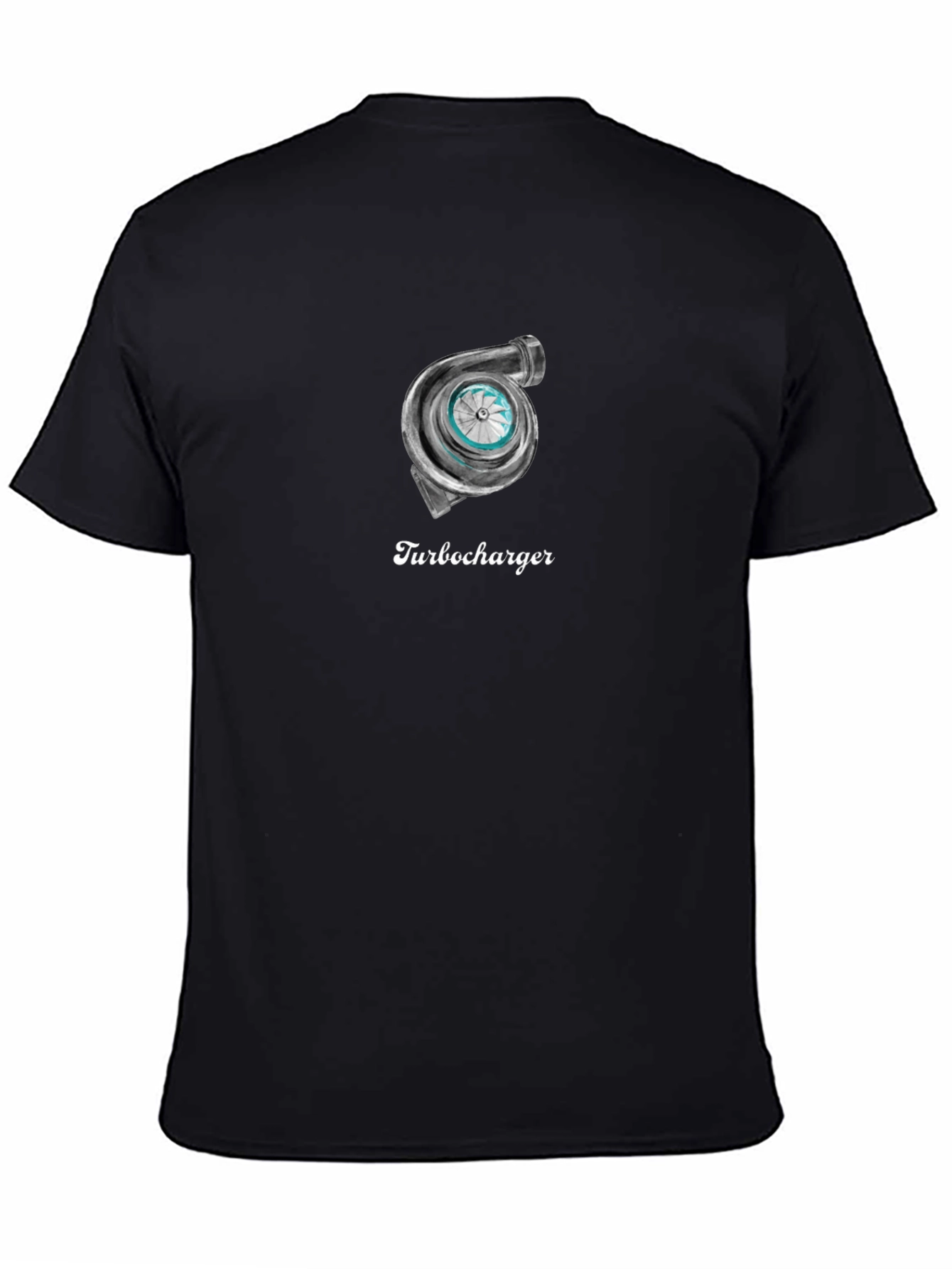 Turbocharger Graphic Tee - Car Enthusiast Design