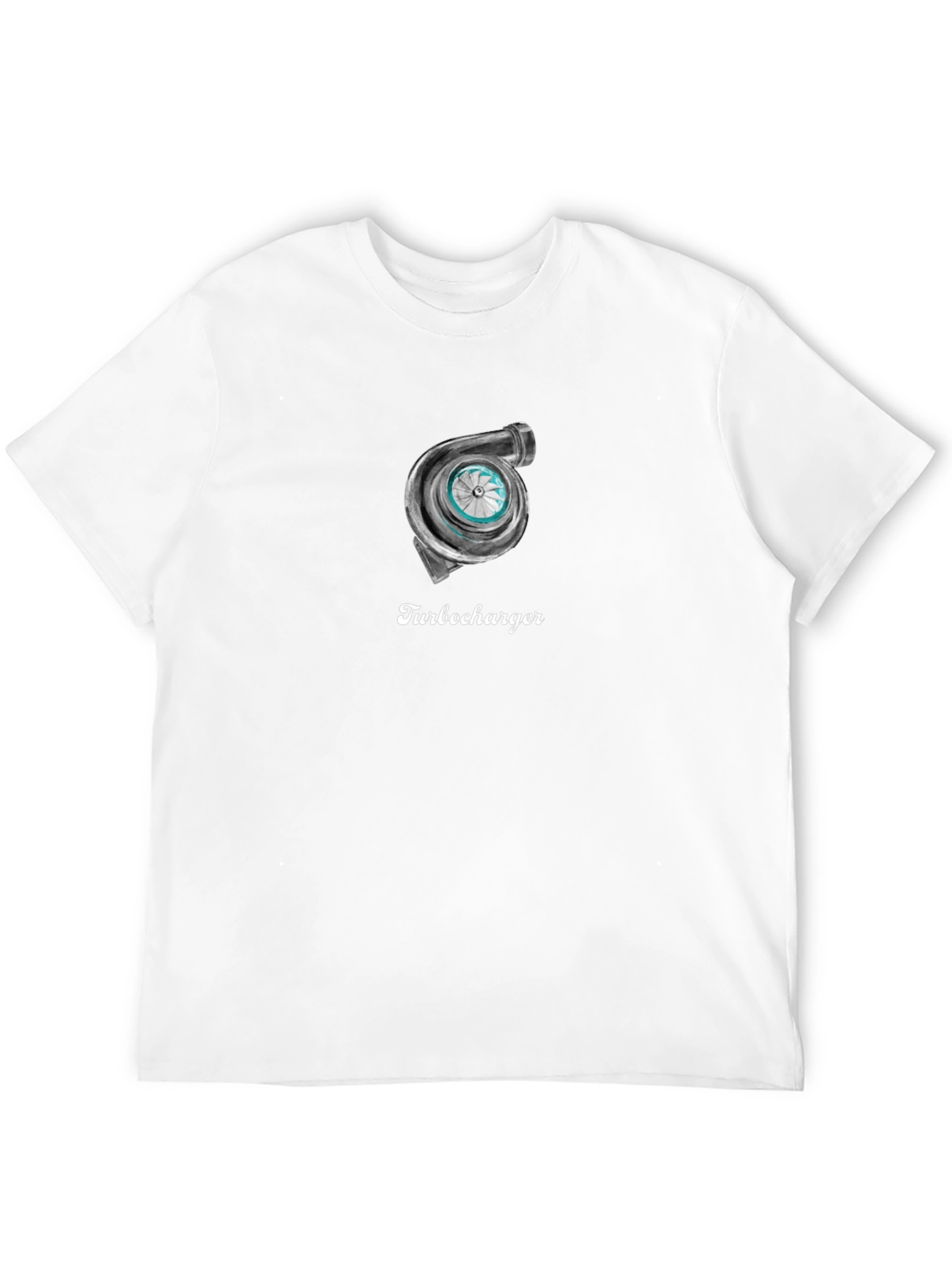 Turbocharger Graphic Tee - Car Enthusiast Design