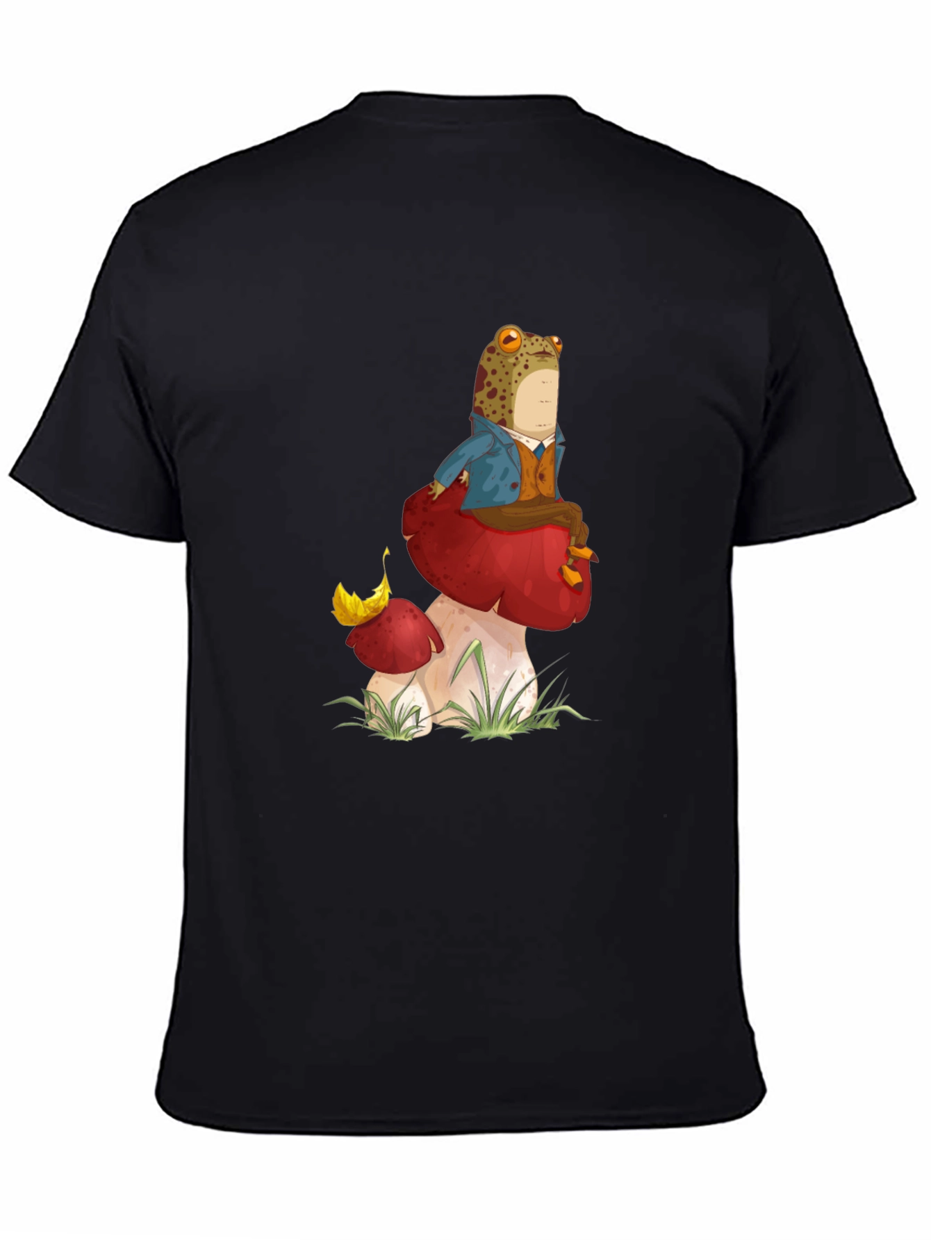 Frog on Mushroom Graphic Tee