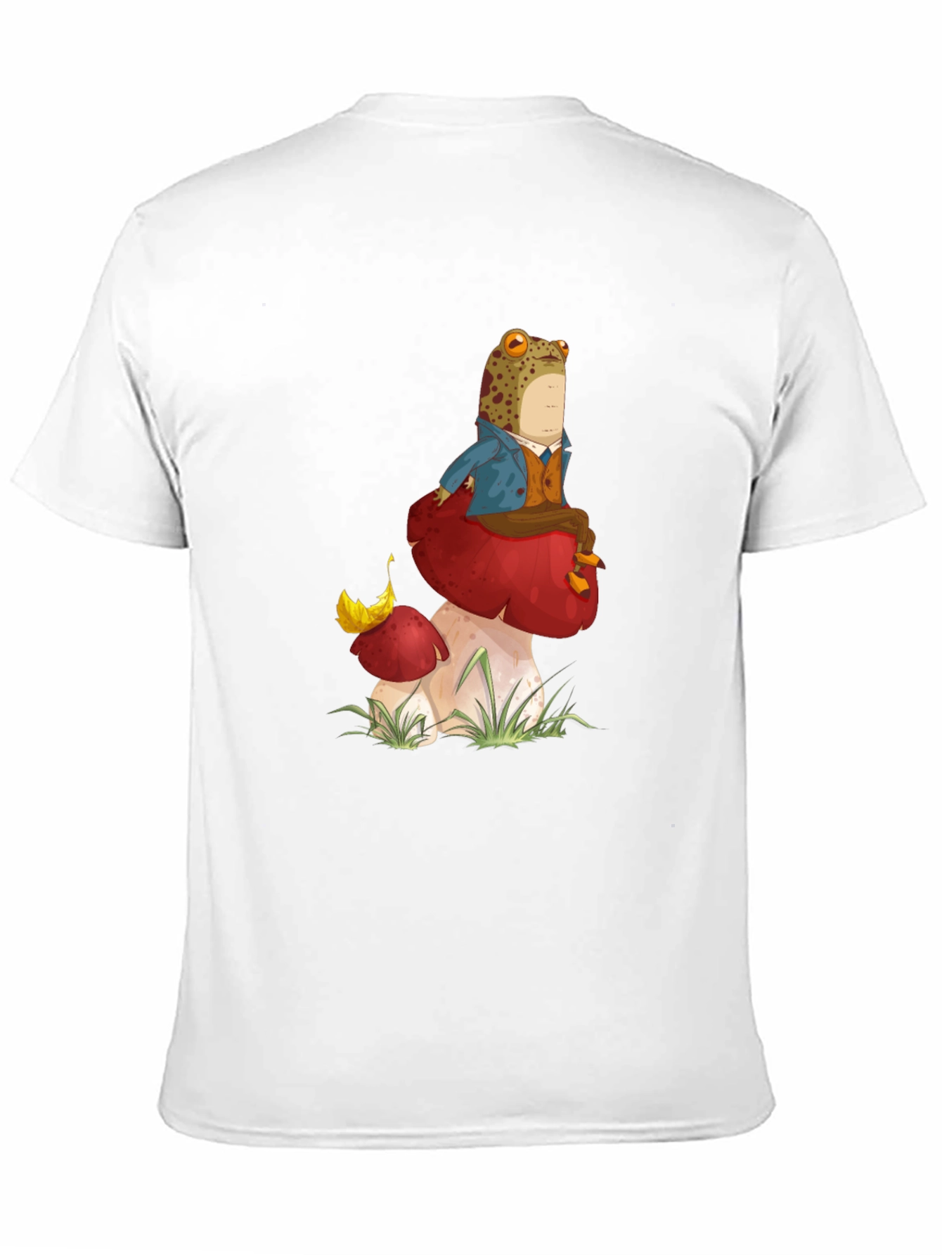 Frog on Mushroom Graphic Tee