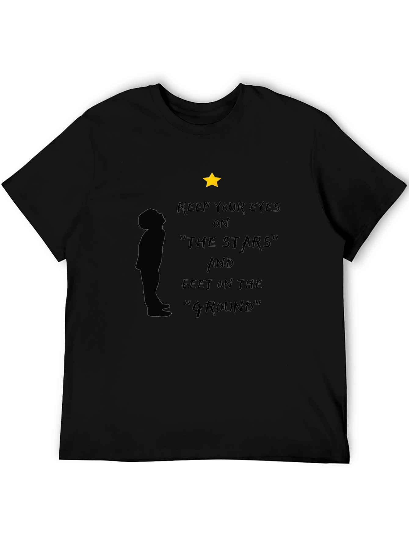 Keep Your Eyes on the Stars Graphic T-Shirt