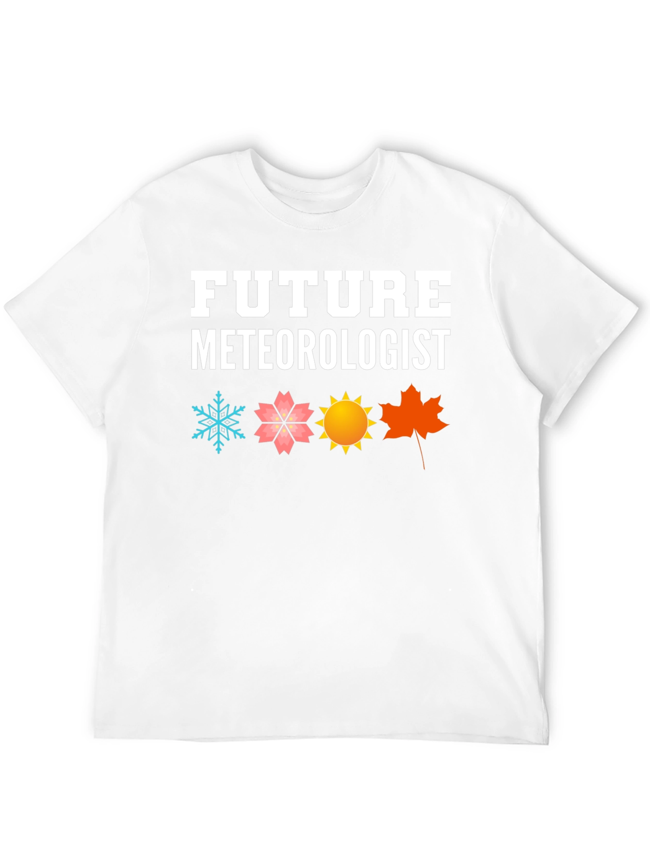 Future Meteorologist Graphic T-Shirt - Weather Seasons
