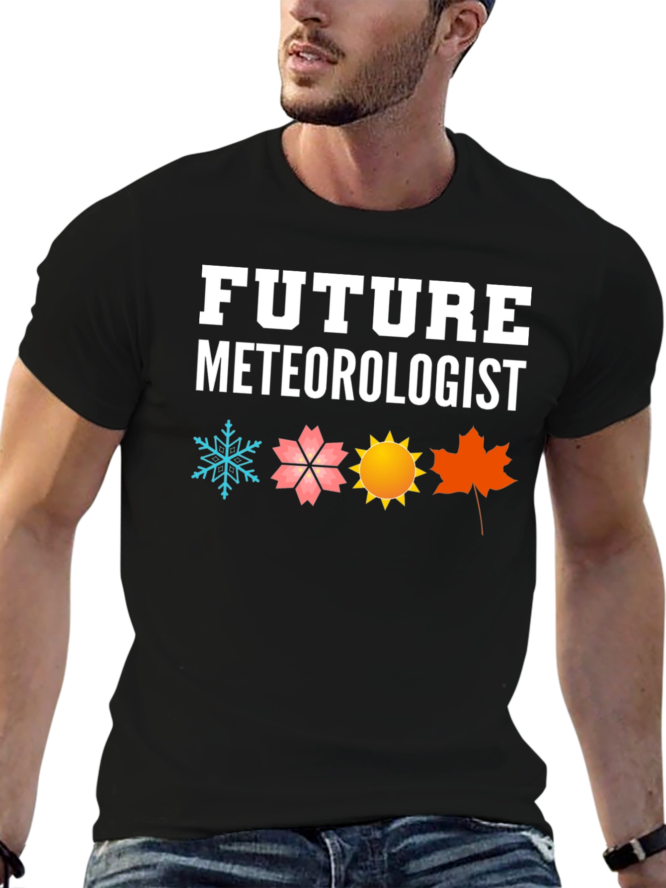 Future Meteorologist Graphic T-Shirt - Weather Seasons