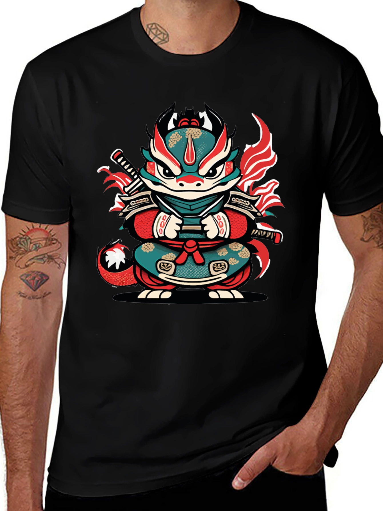Samurai Frog T-Shirt