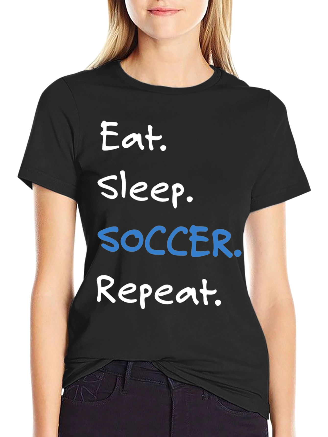 Eat Sleep Soccer Repeat T-Shirt