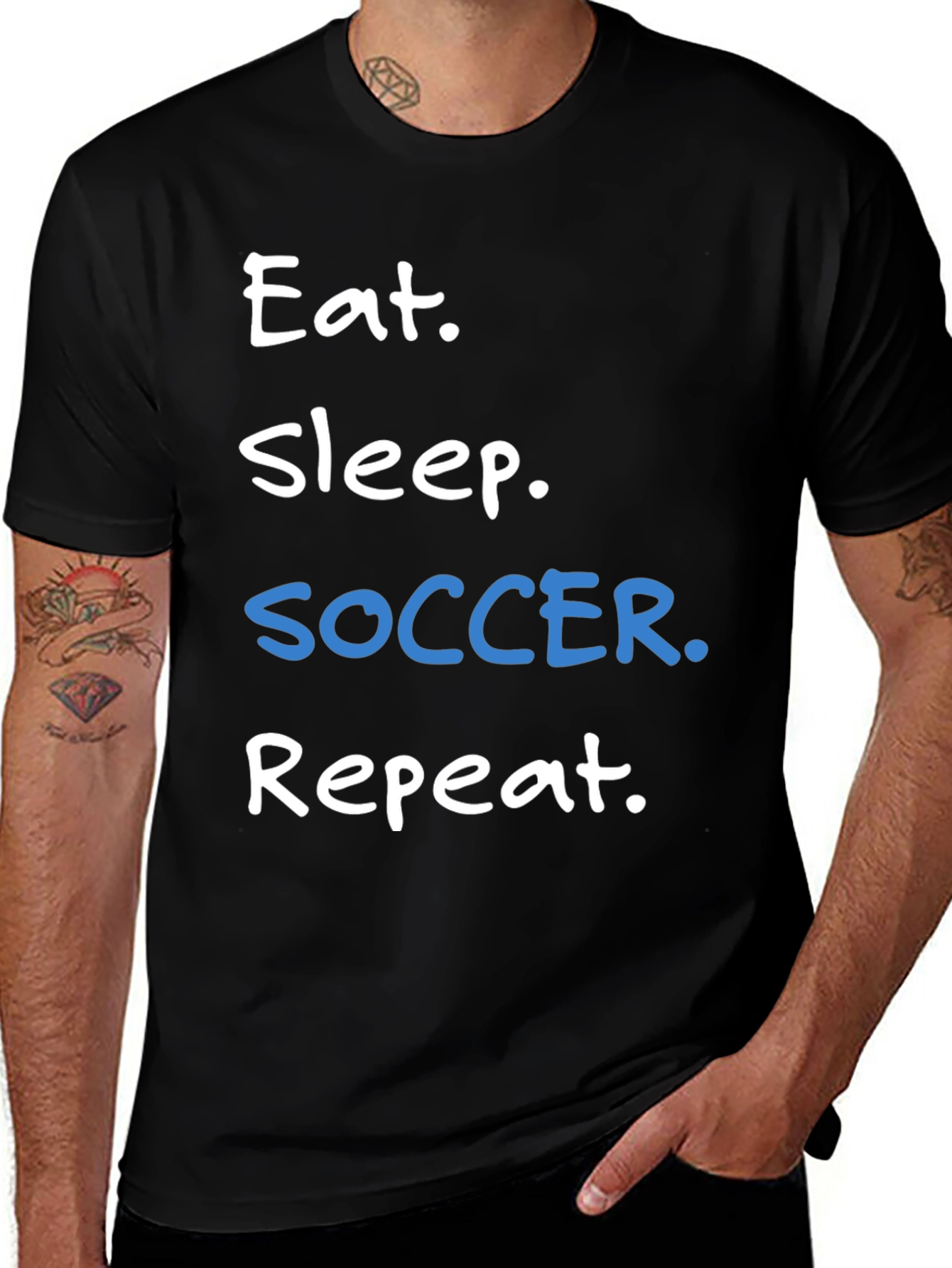 Eat Sleep Soccer Repeat T-Shirt
