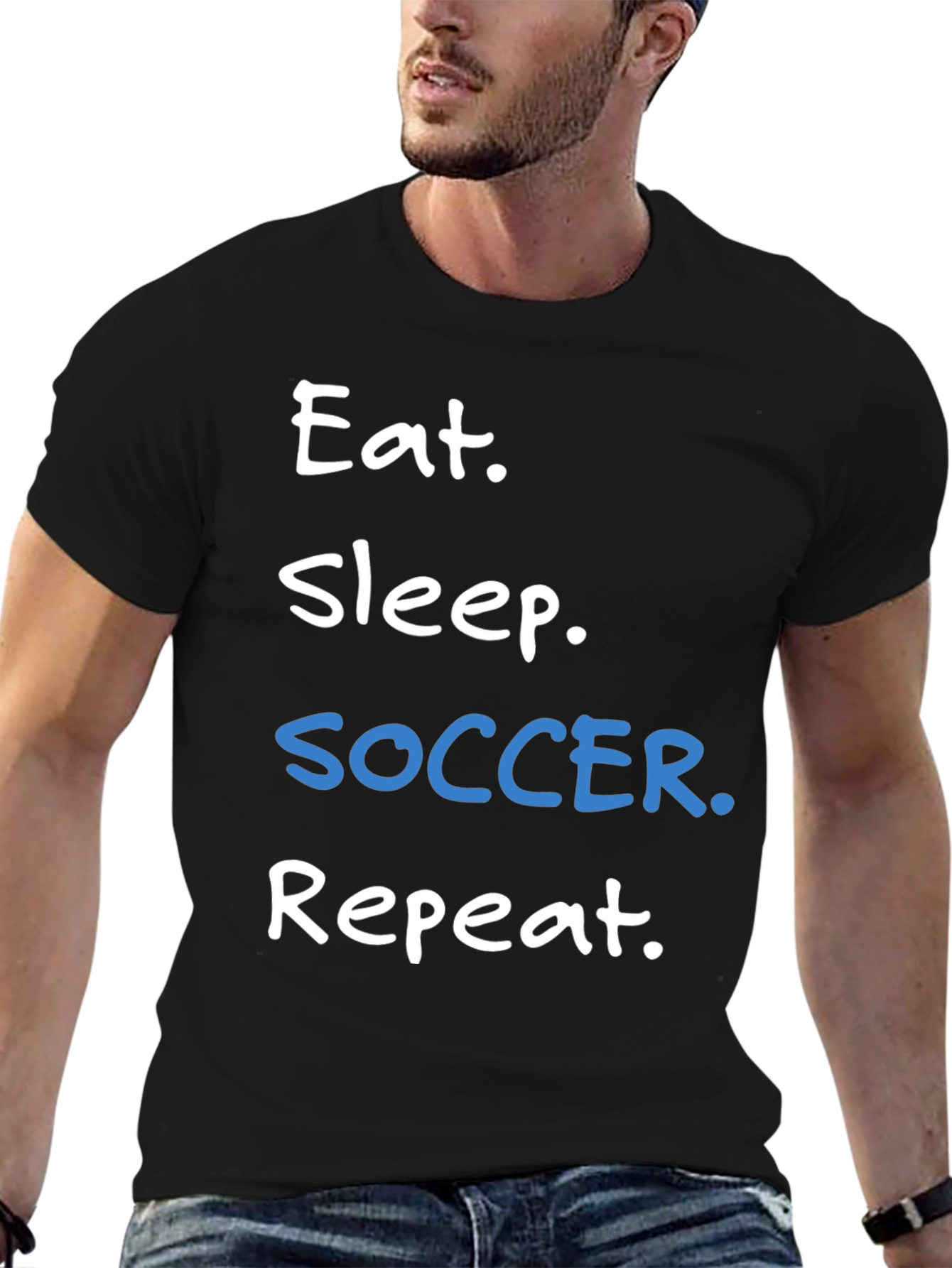 Eat Sleep Soccer Repeat T-Shirt
