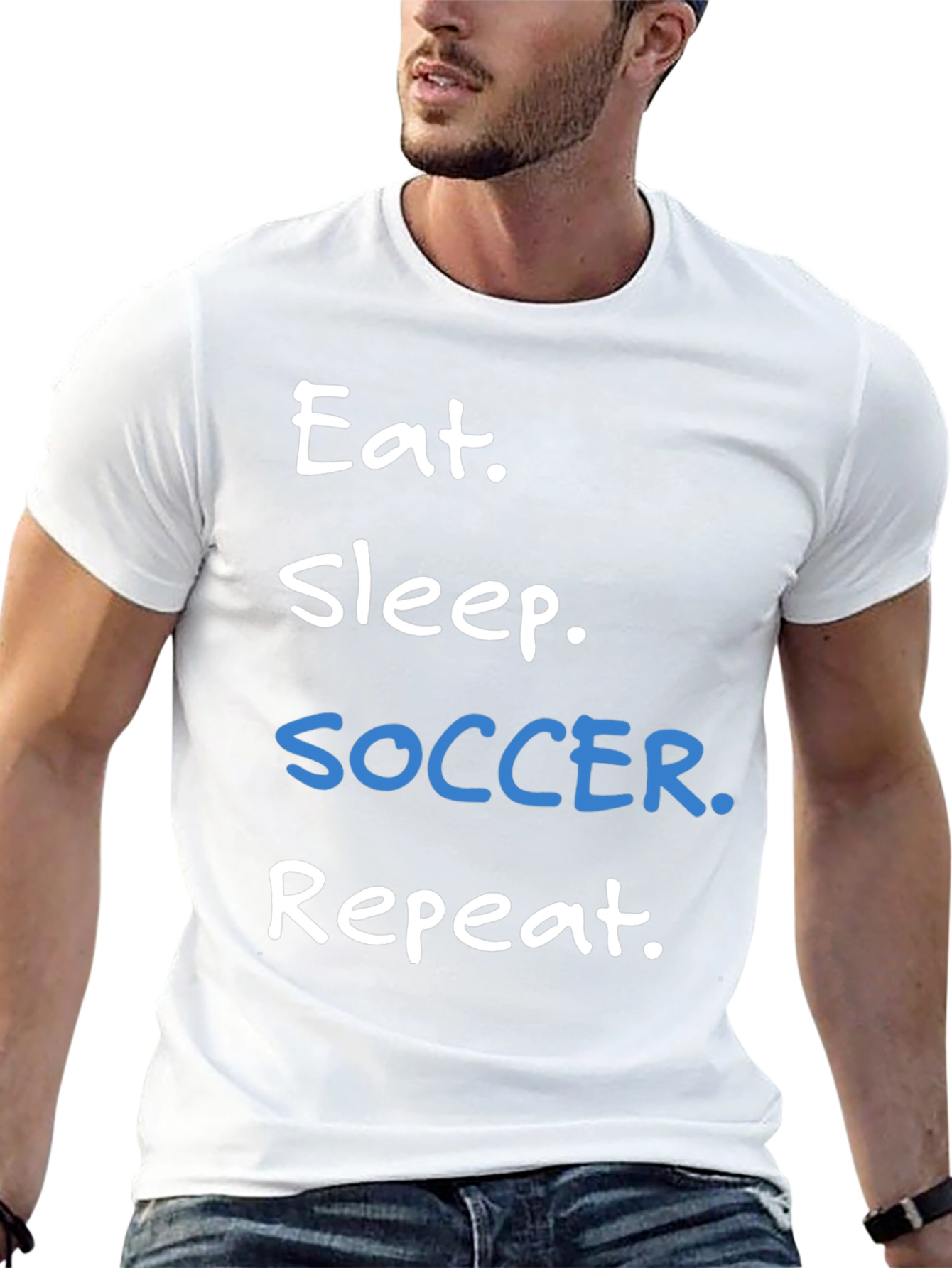 Eat Sleep Soccer Repeat T-Shirt