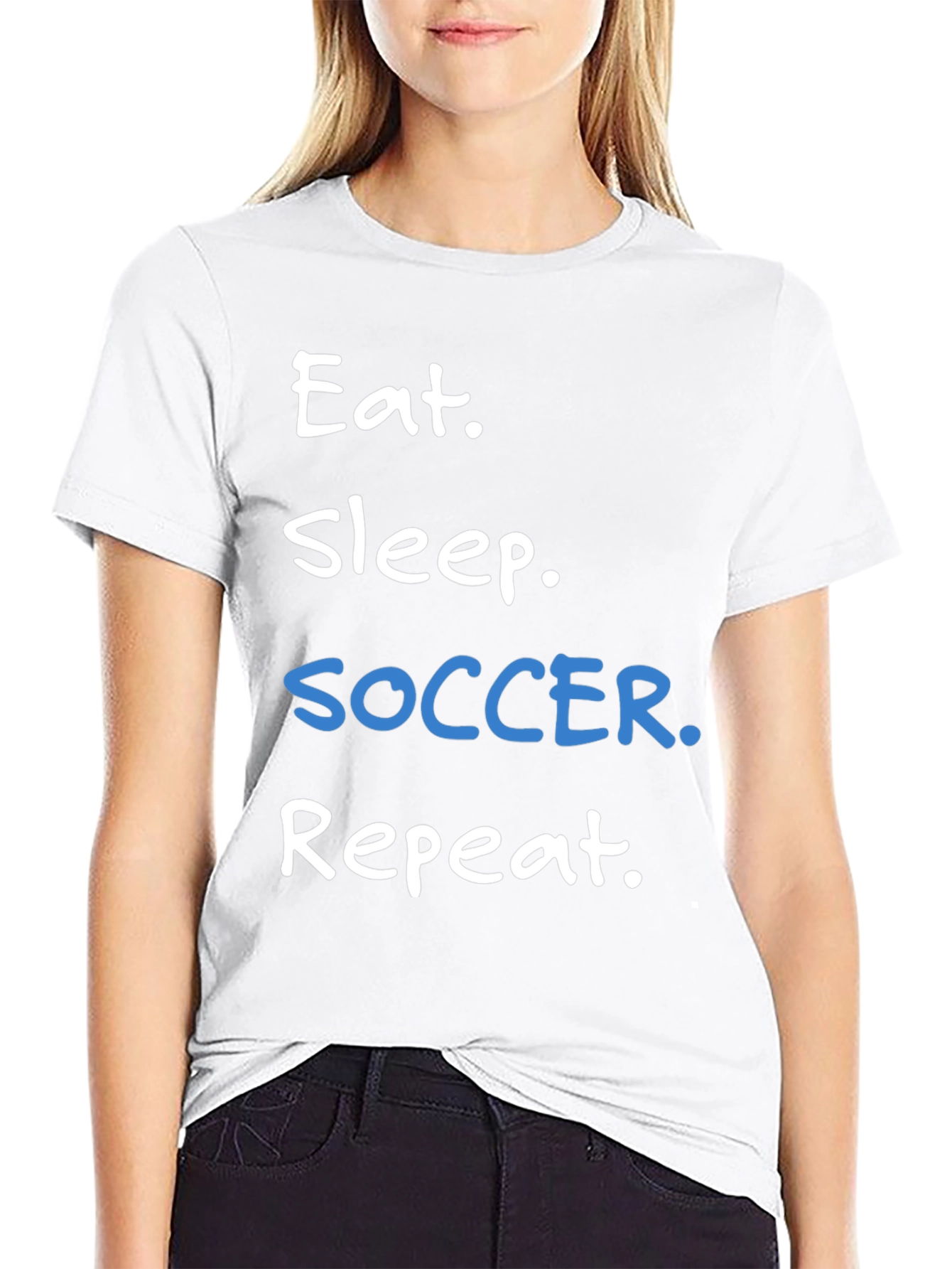 Eat Sleep Soccer Repeat T-Shirt