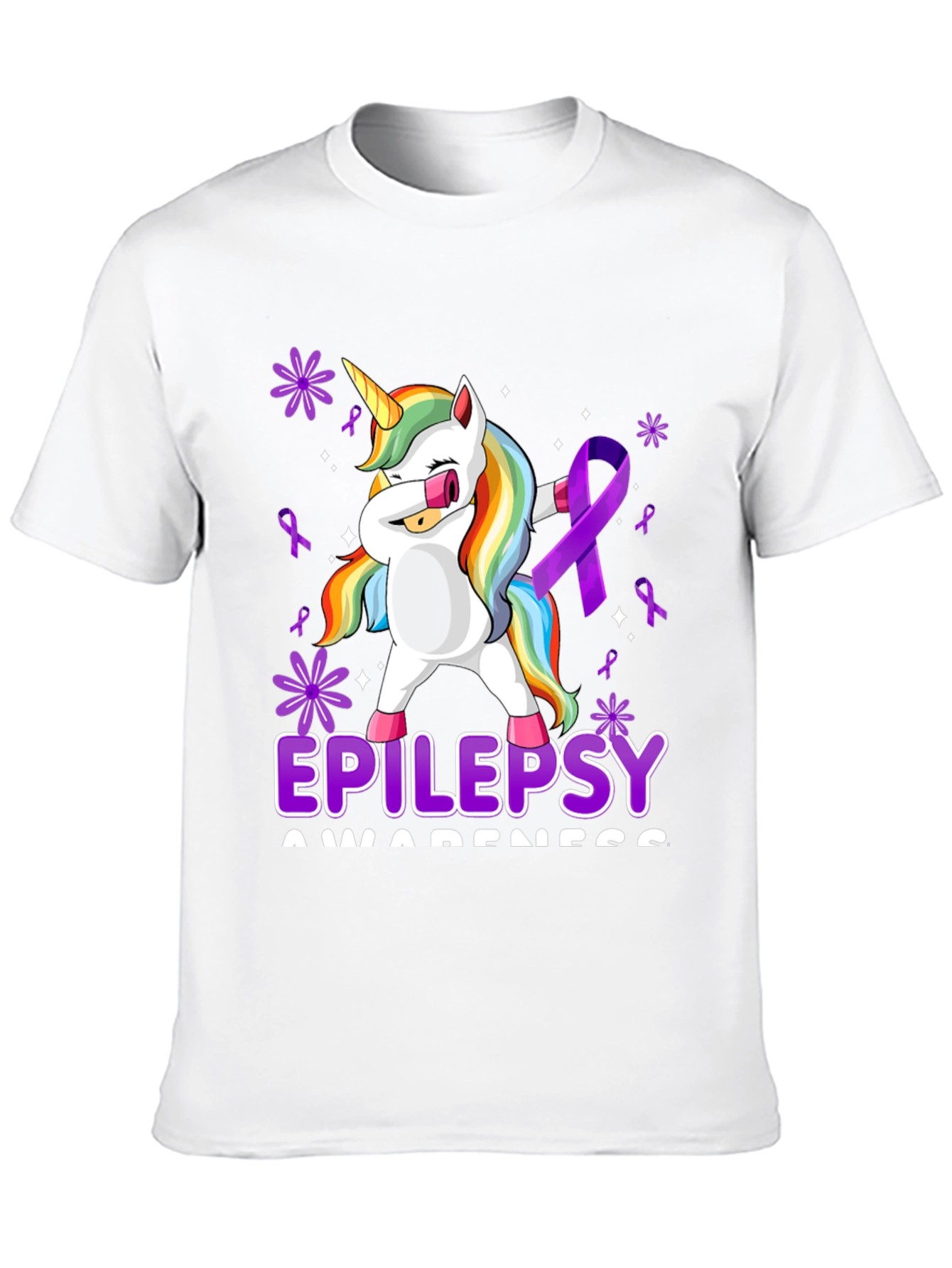 Epilepsy Awareness Unicorn T-Shirt