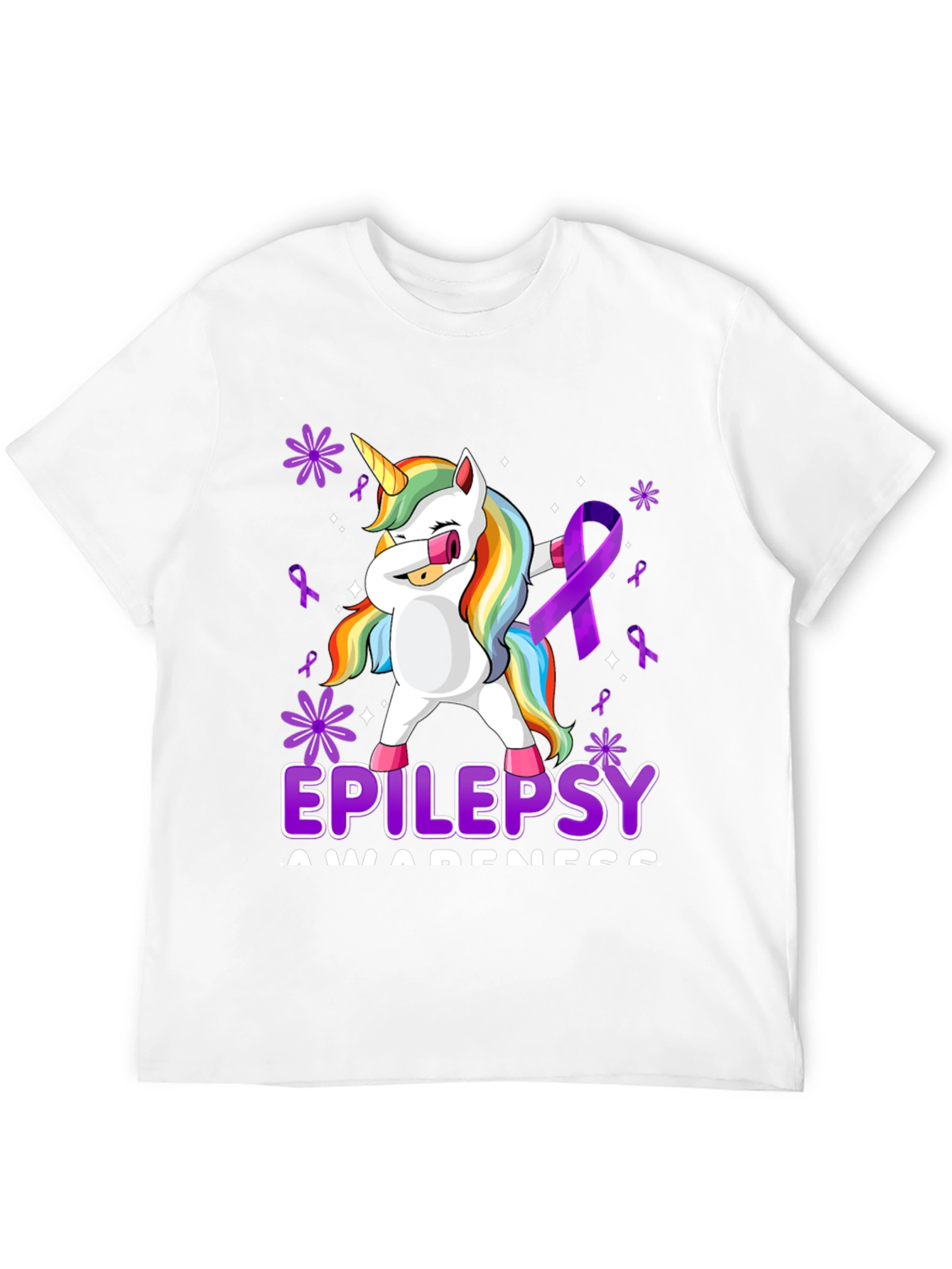 Epilepsy Awareness Unicorn T-Shirt