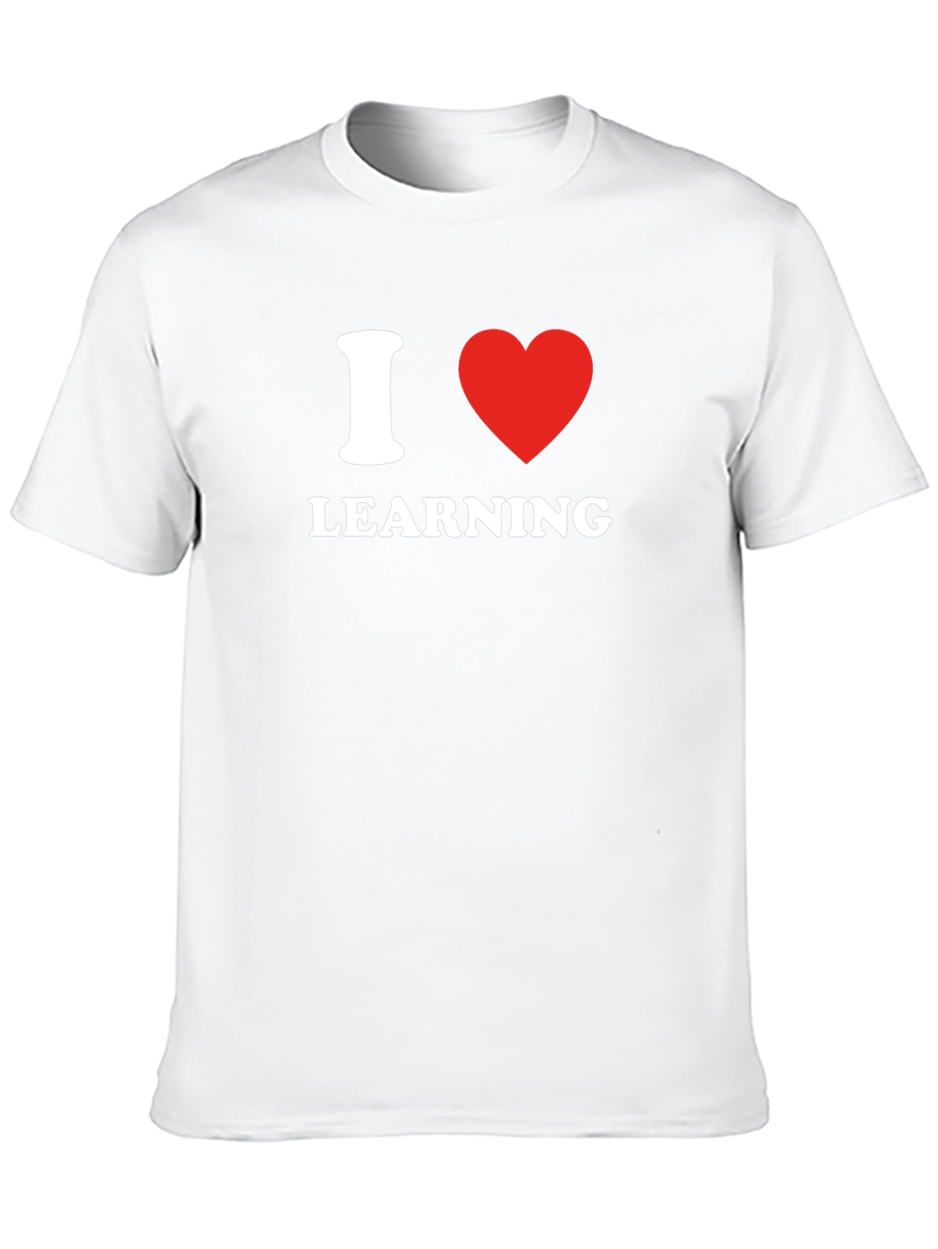 I Heart Learning Black T-Shirt
