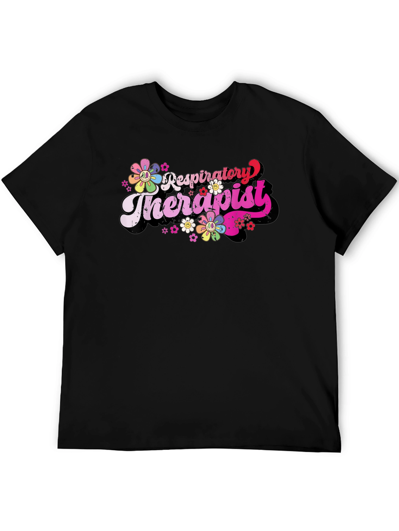 Respiratory Therapist Floral Tee
