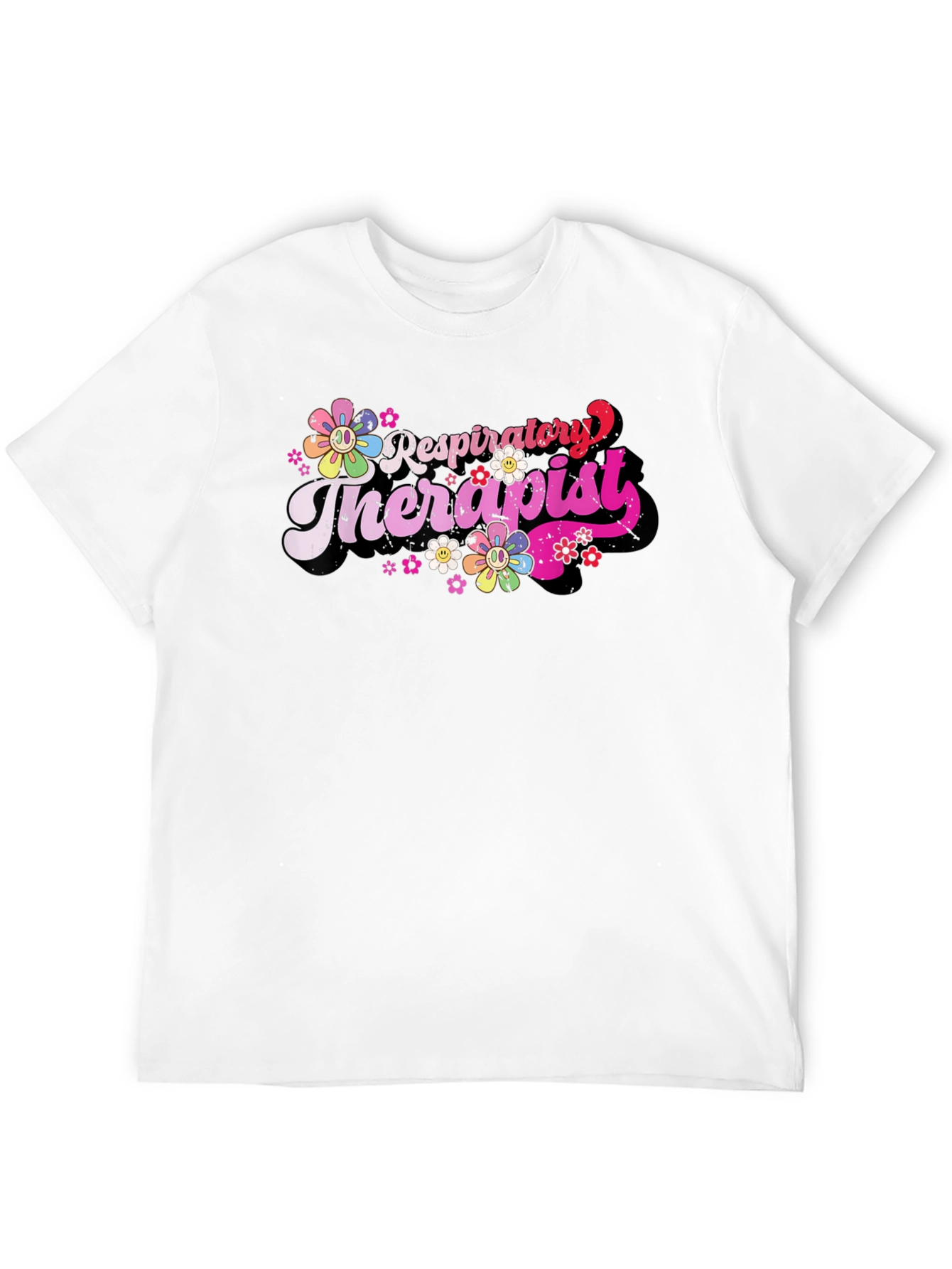 Respiratory Therapist Floral Tee