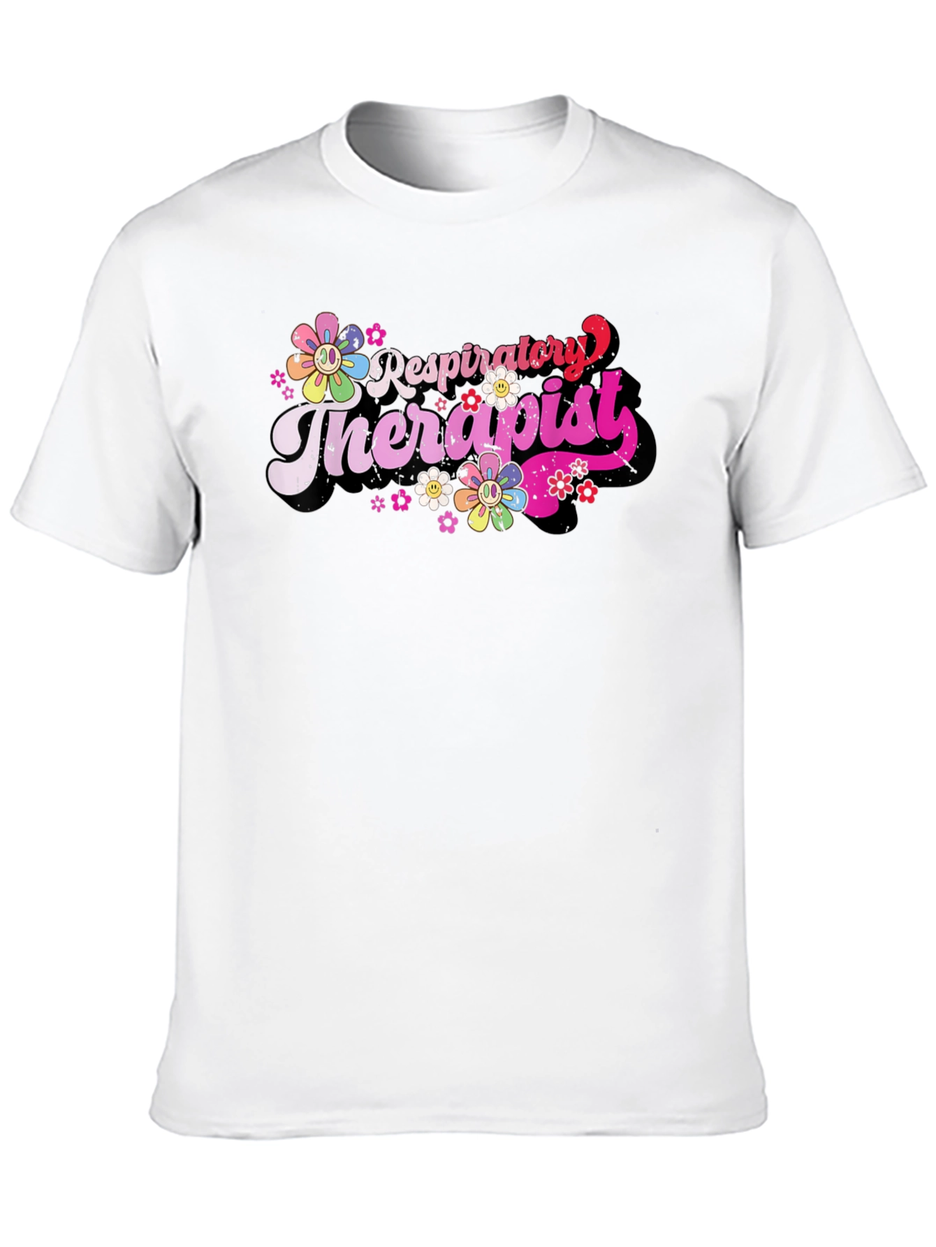 Respiratory Therapist Floral Tee