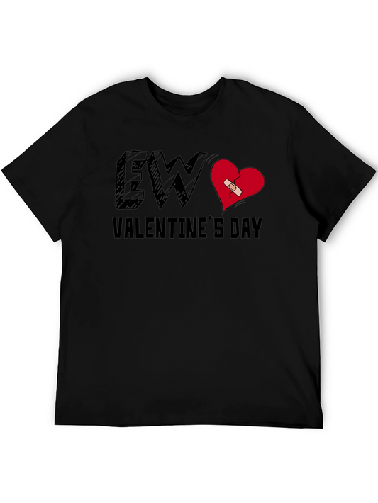 Ew Valentines Day T-Shirt Broken Heart Tee