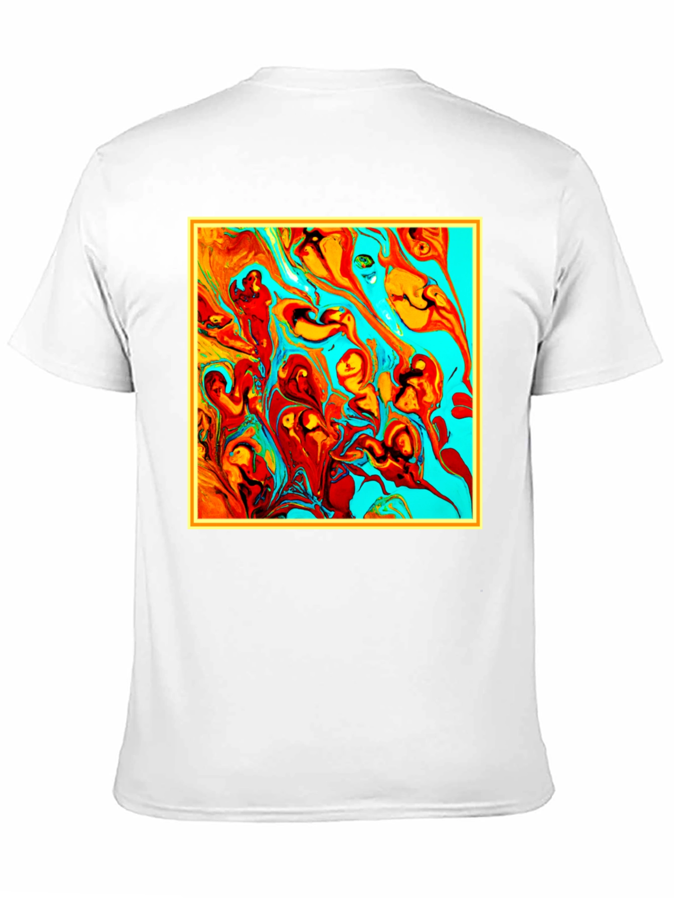 Abstract Art Graphic Tee - Unique Mens T-Shirt