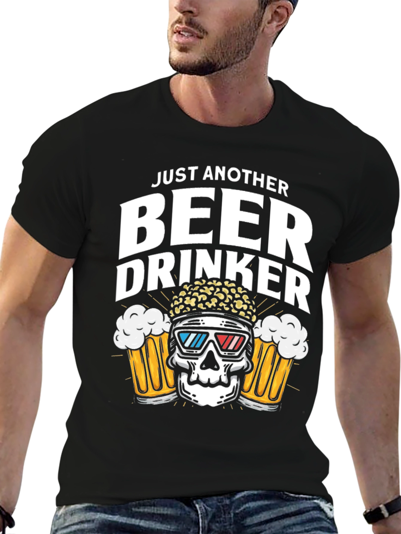 Just Another Beer Drinker Graphic T-Shirt