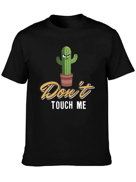 Dont Touch Me Cactus Graphic T-Shirt