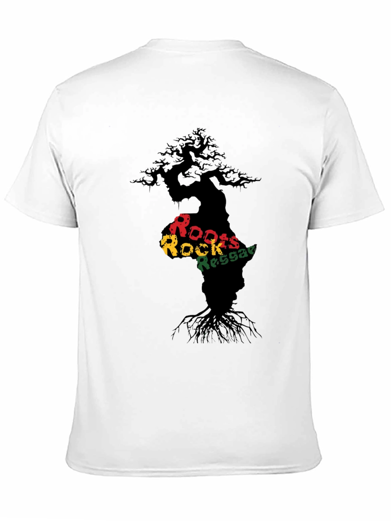 Roots Rock Reggae Black Graphic Tee