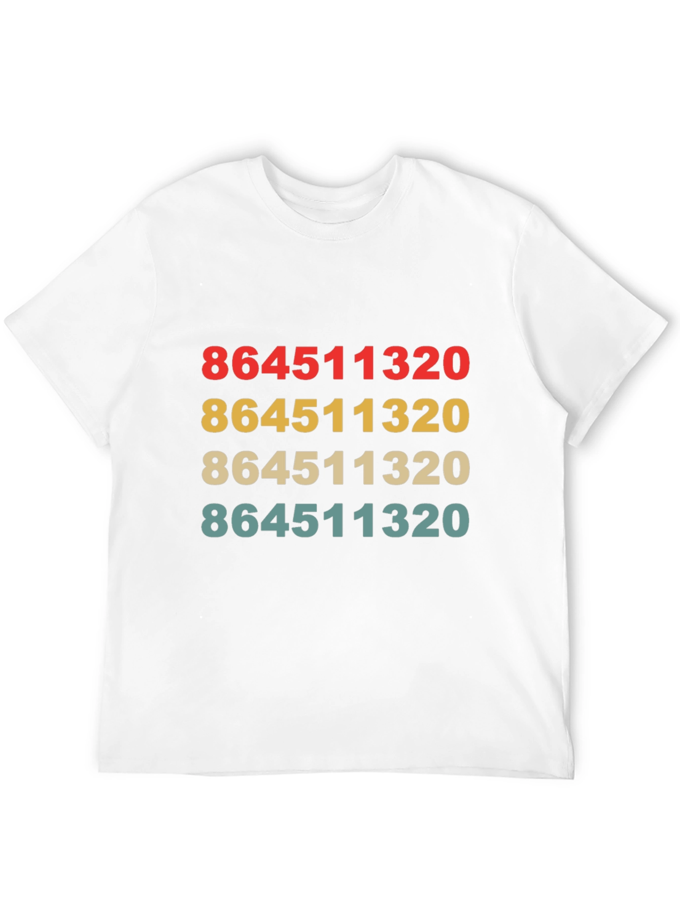 Retro 864511320 Print Black T-Shirt