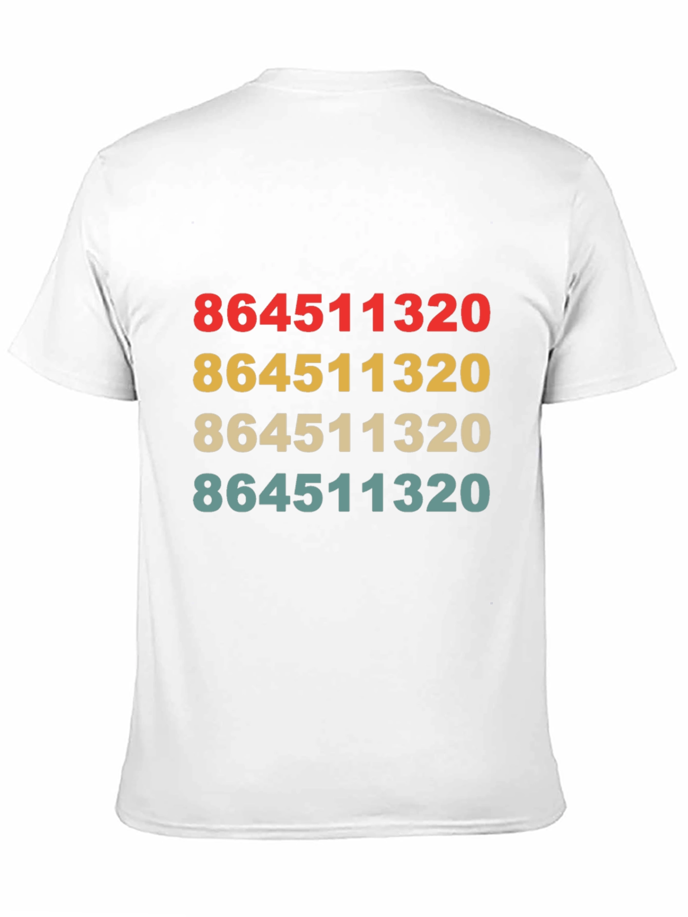 Retro 864511320 Print Black T-Shirt