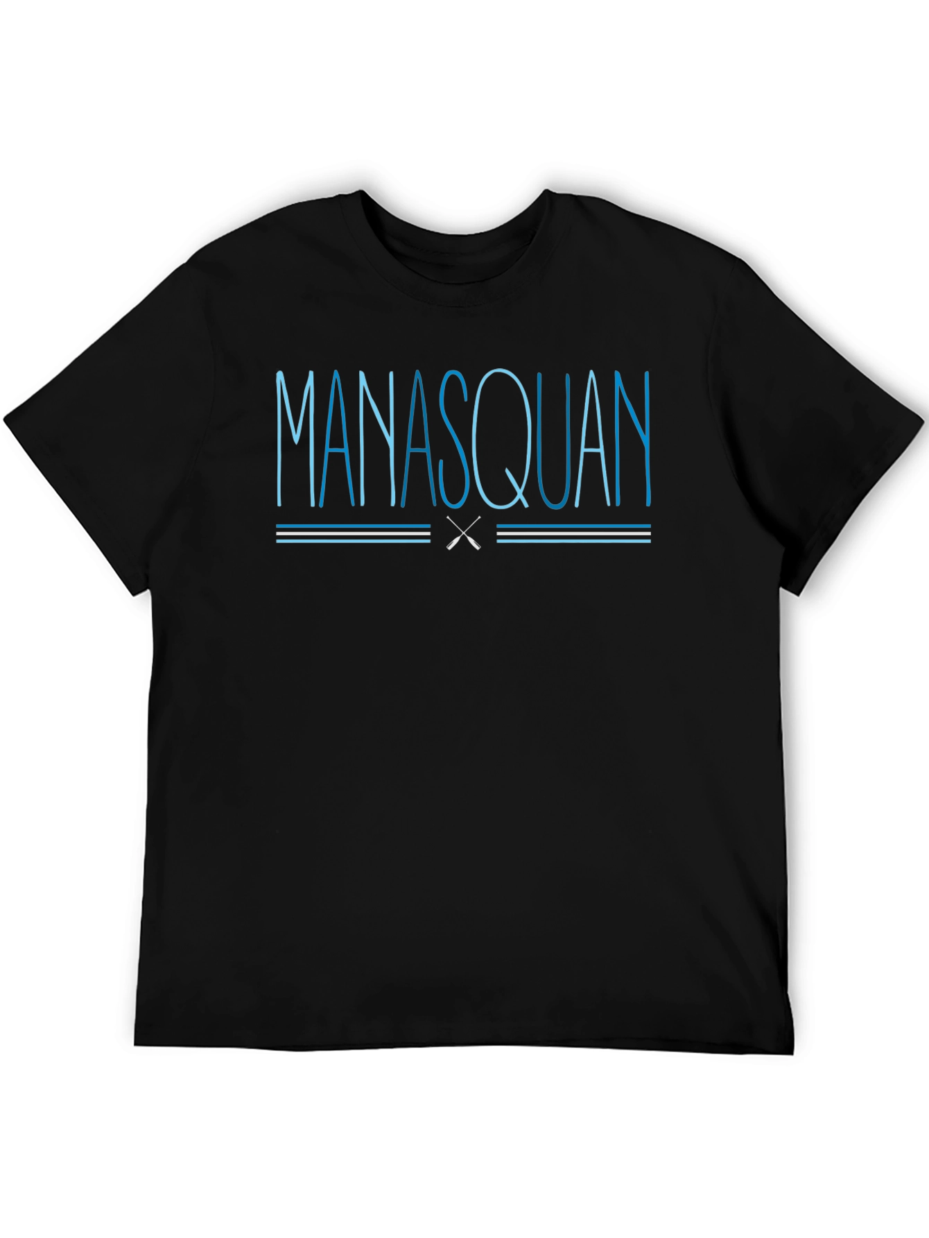 Manasquan Graphic Tee - Black Short Sleeve Shirt