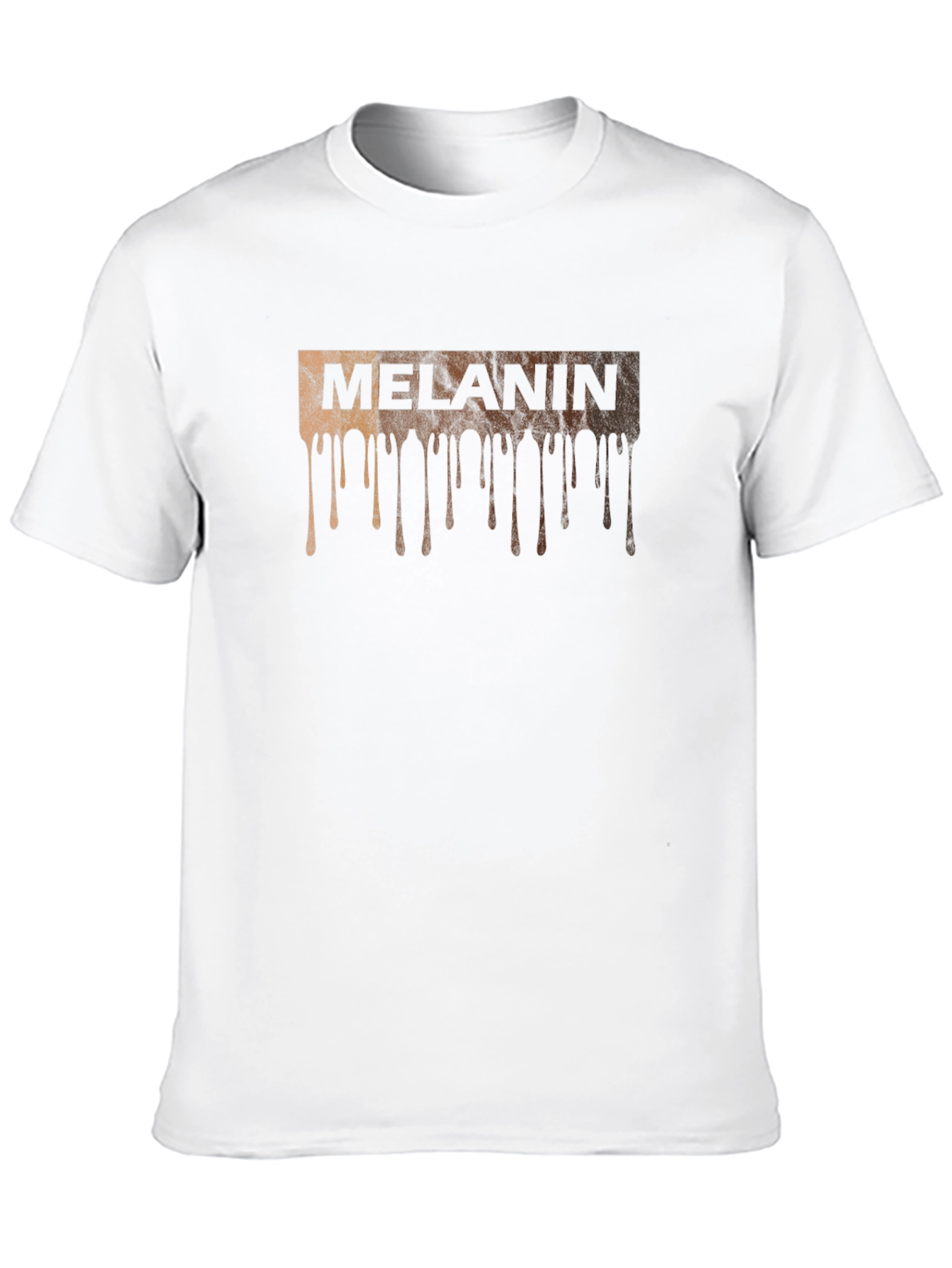Melanin Drip Graphic Tee - Black