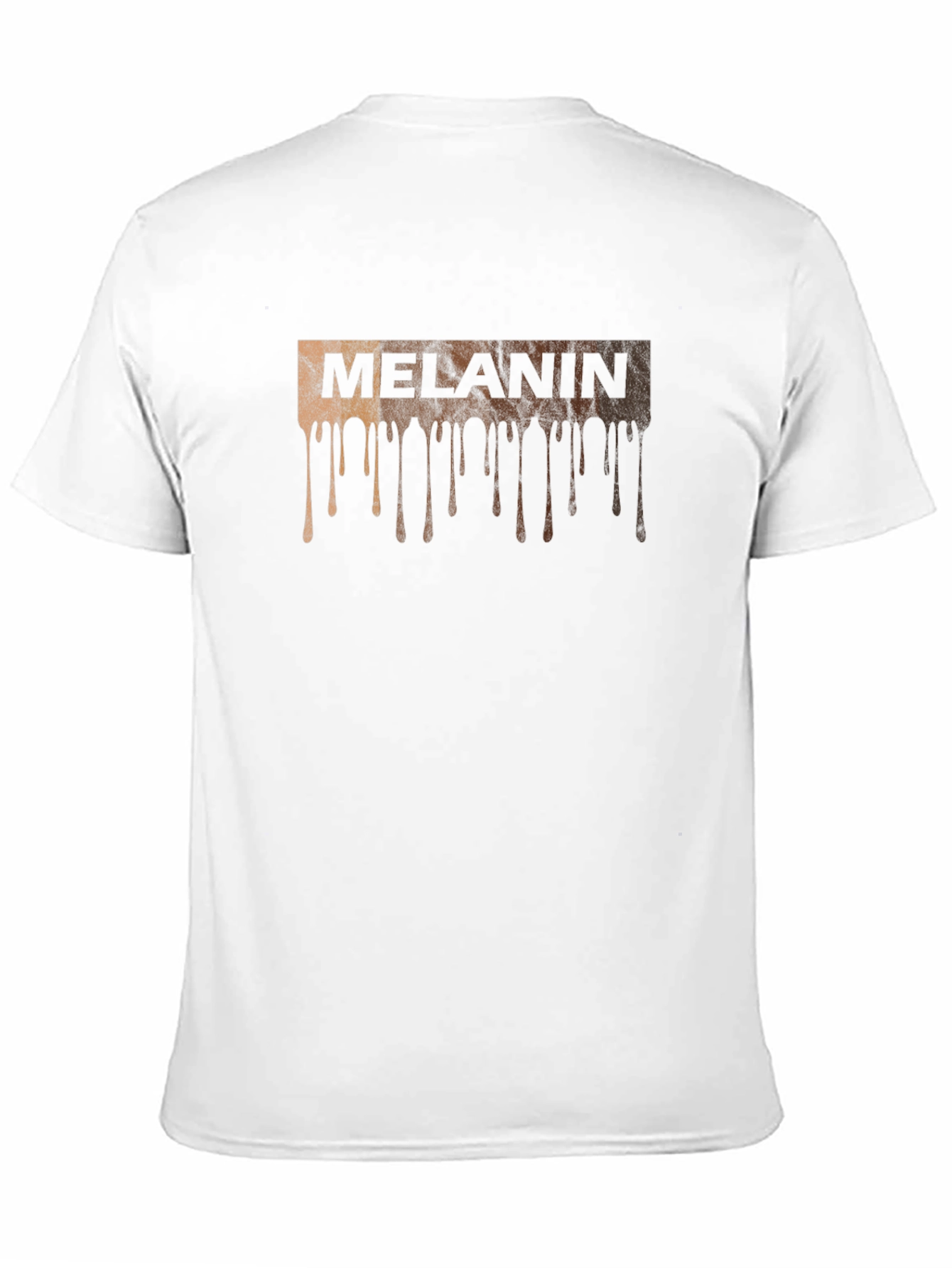 Melanin Drip Graphic Tee - Black