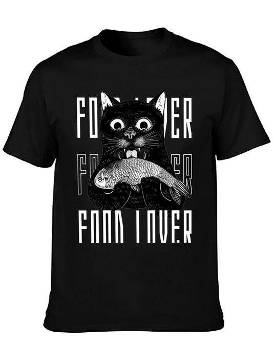 Cat Food Lover Graphic T-Shirt