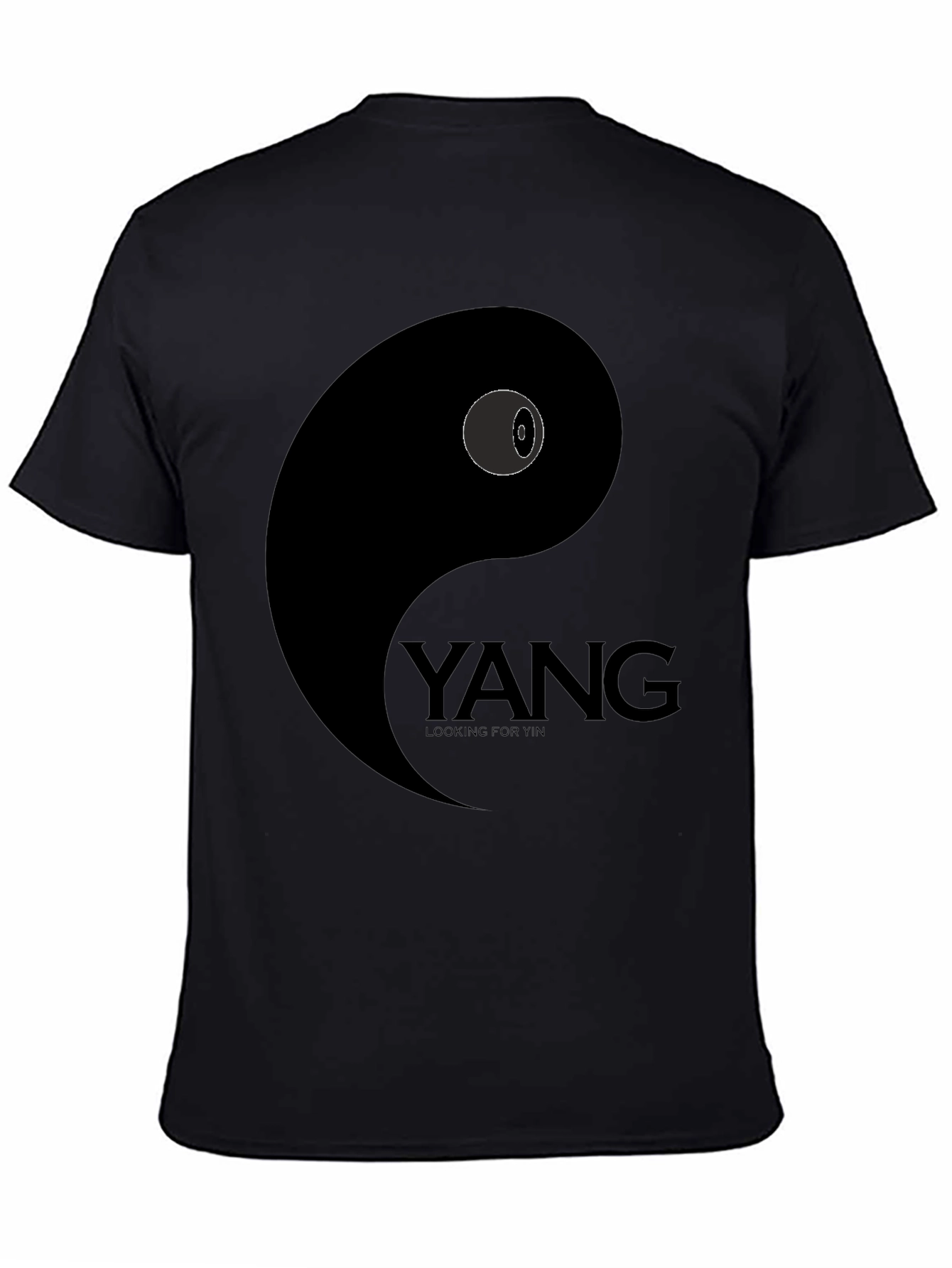 Yin Yang T-Shirt - Yang Looking for Yin