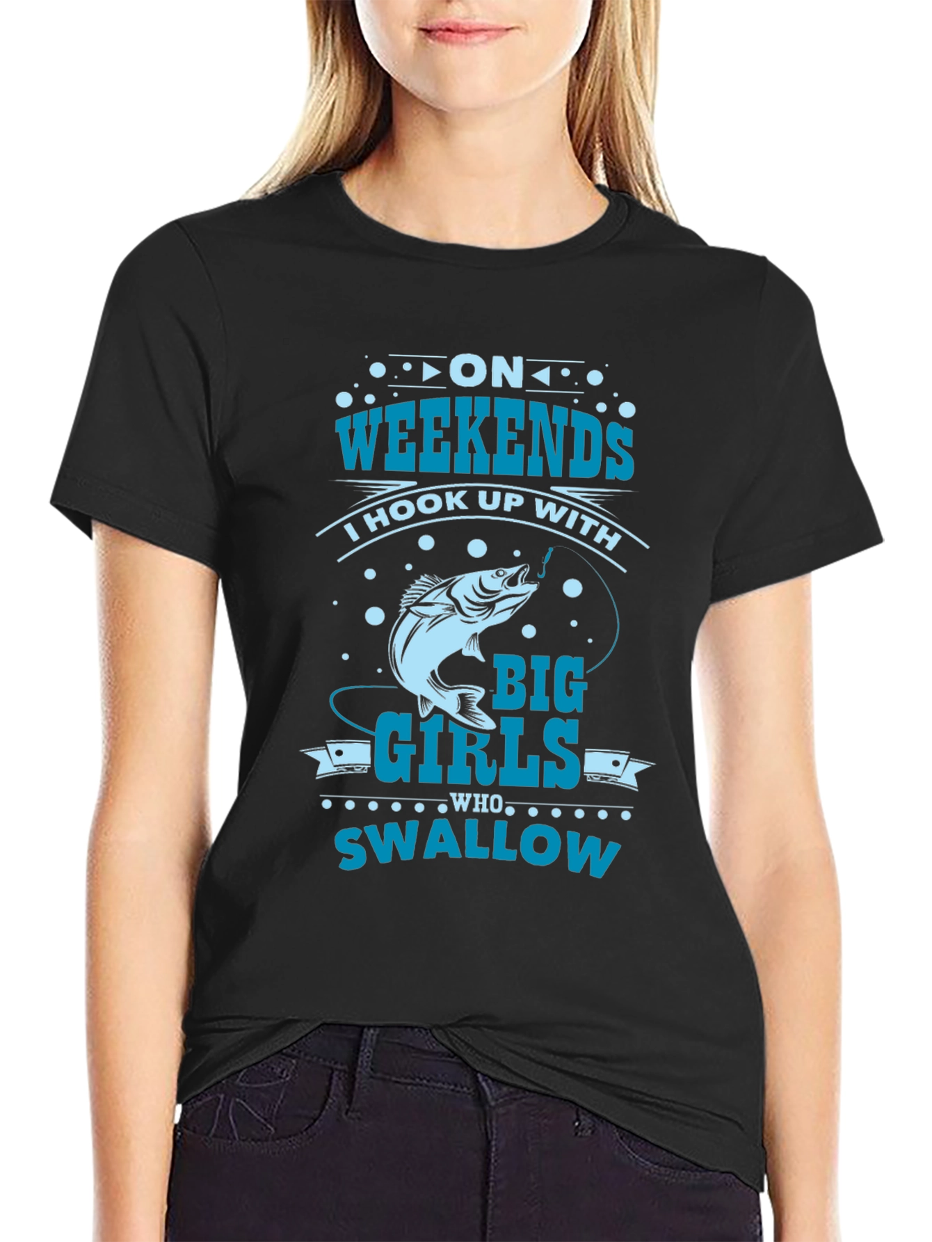 Weekend Fishing Humor Graphic Tee