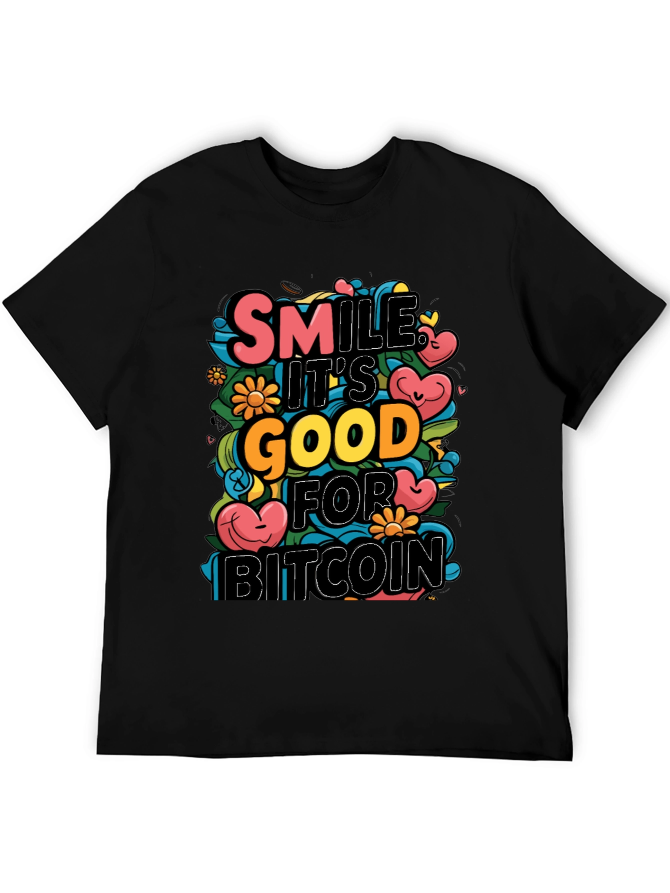 Smile Its Good For Bitcoin T-Shirt
