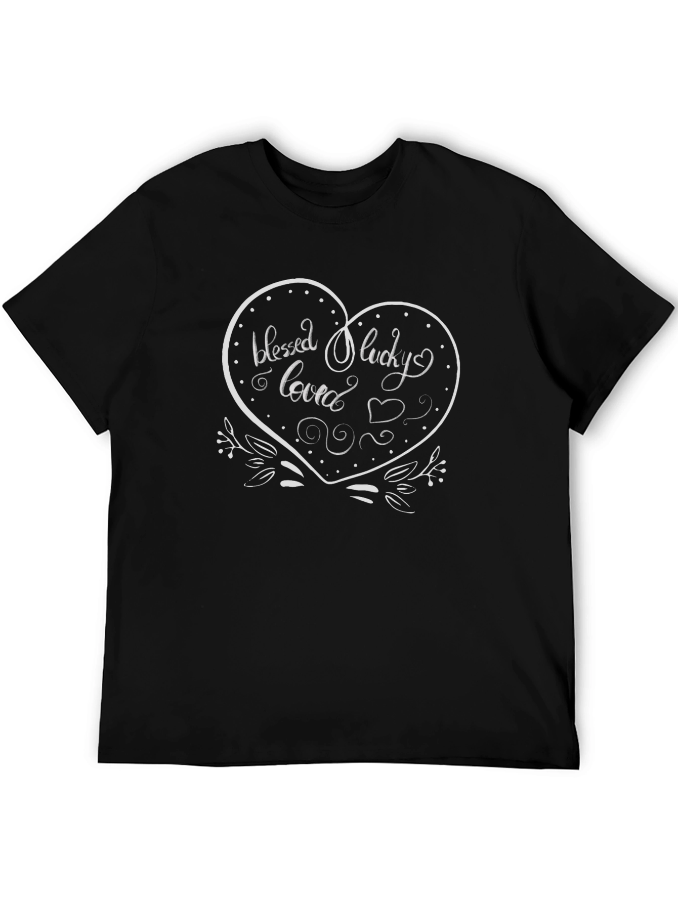 Blessed Lucky Loved Graphic Tee
