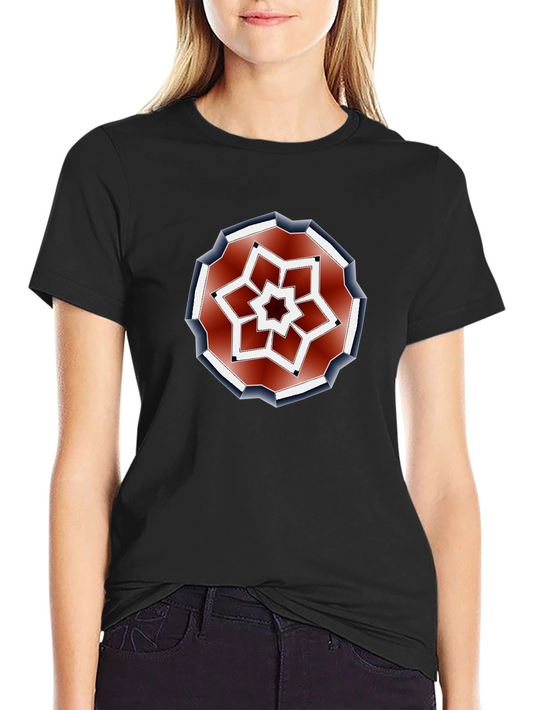 Geometric Starburst Tee