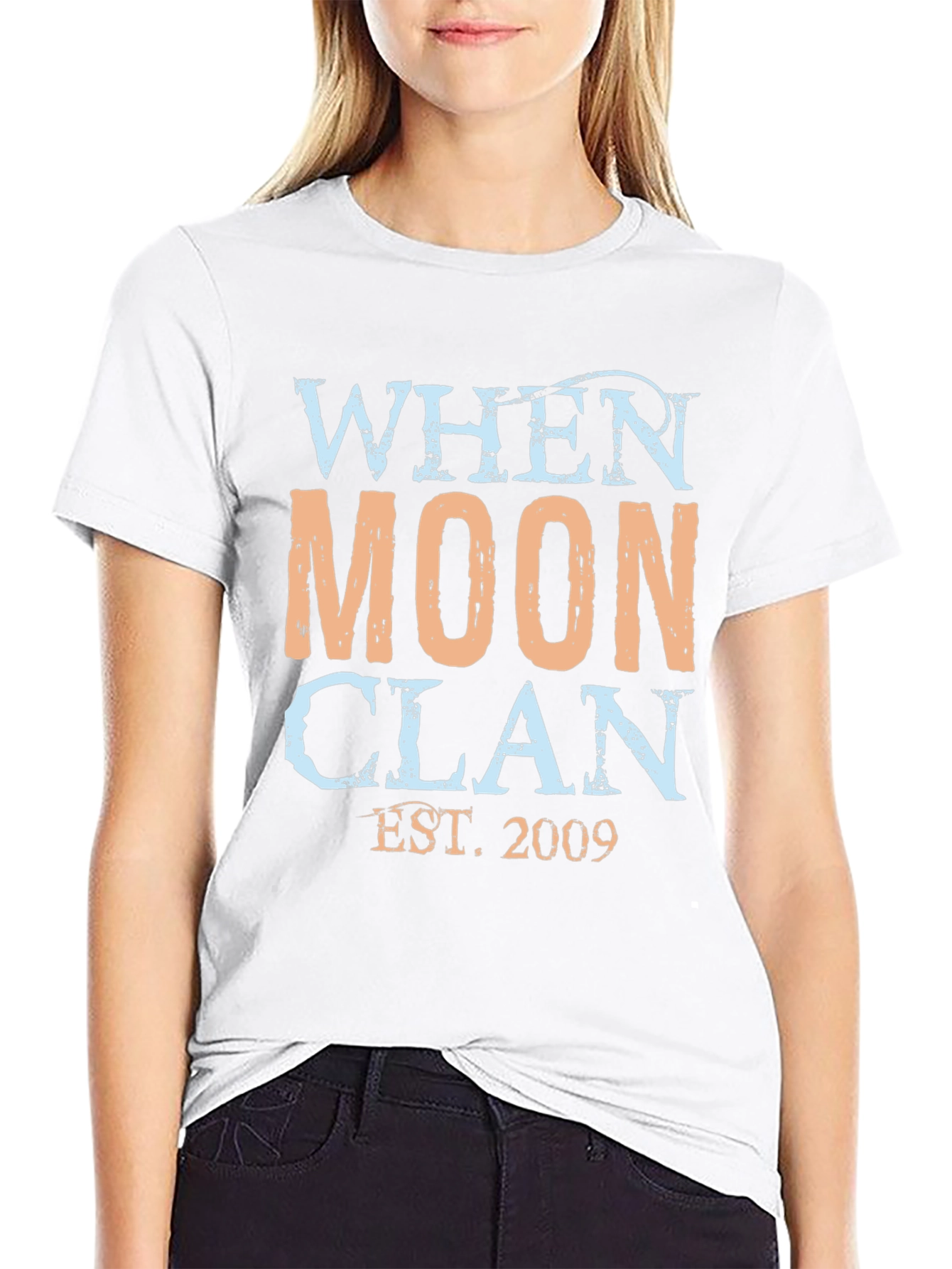 Moon Clan Est. 2009 Black T-Shirt