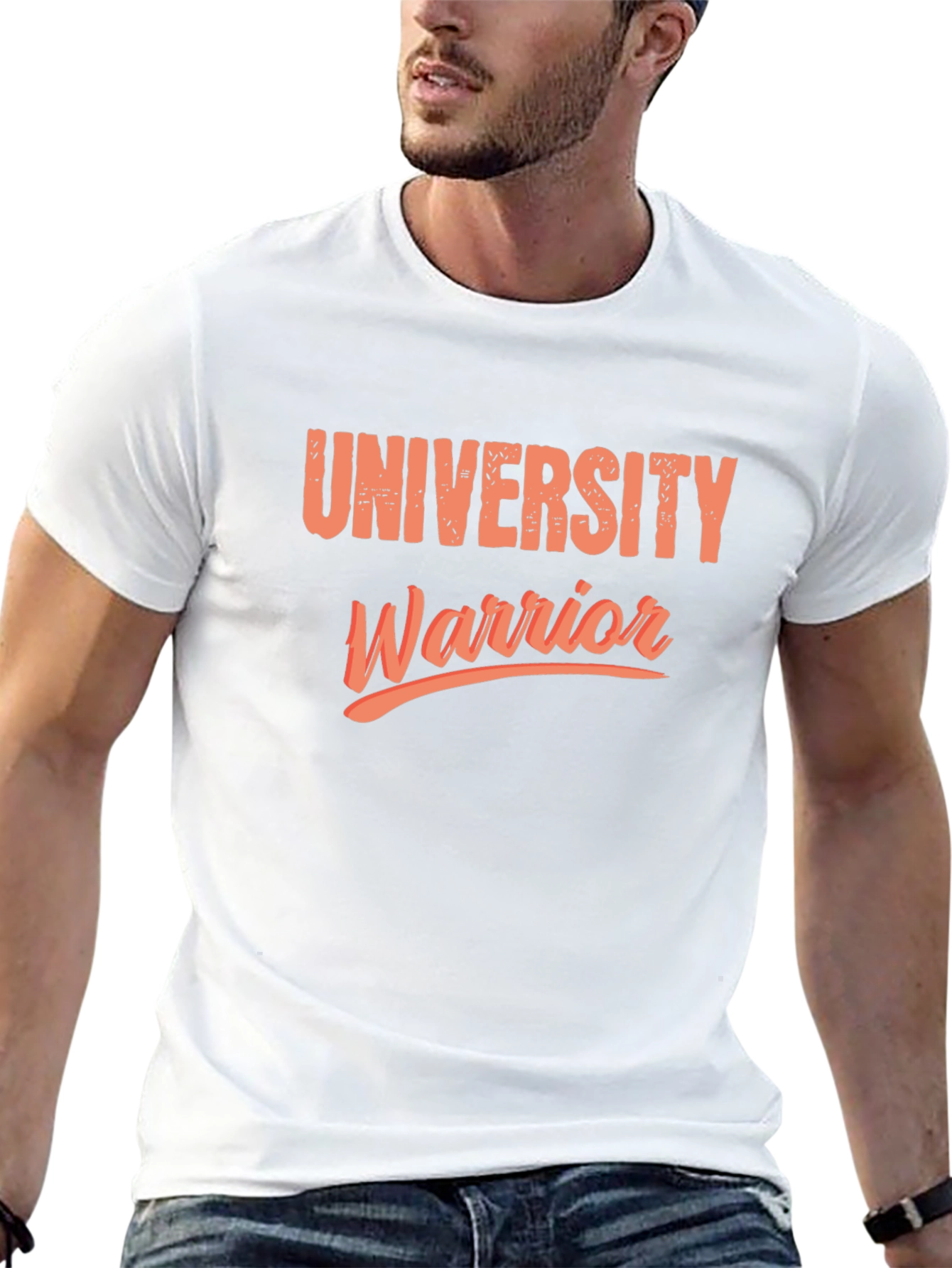 University Warrior Black T-Shirt