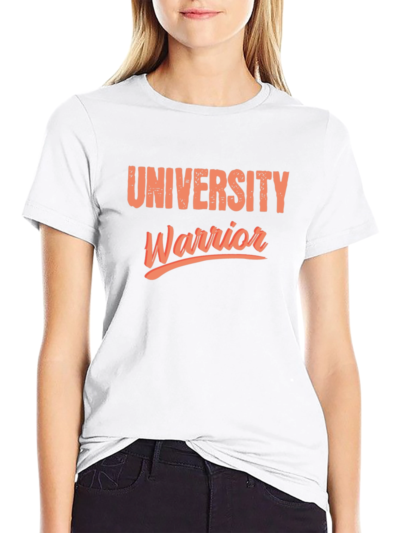 University Warrior Black T-Shirt