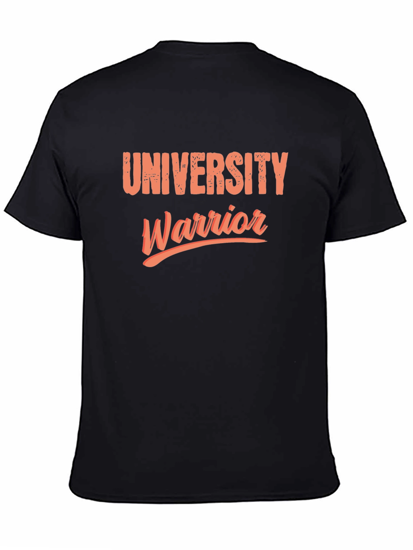 University Warrior Black T-Shirt