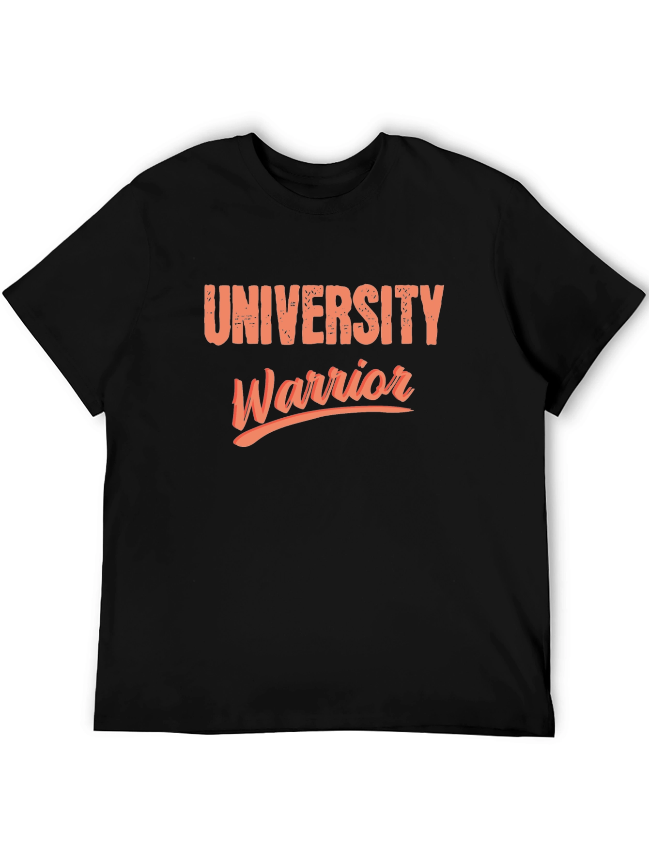 University Warrior Black T-Shirt