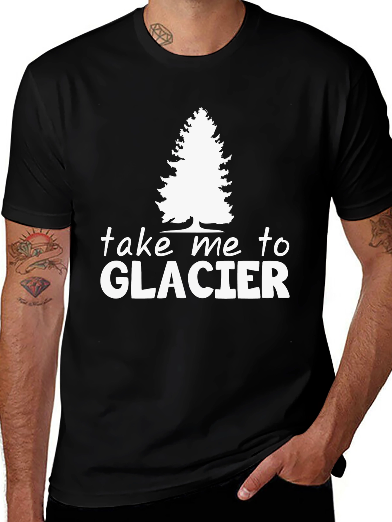 Glacier T-Shirt - Nature Lovers Tee