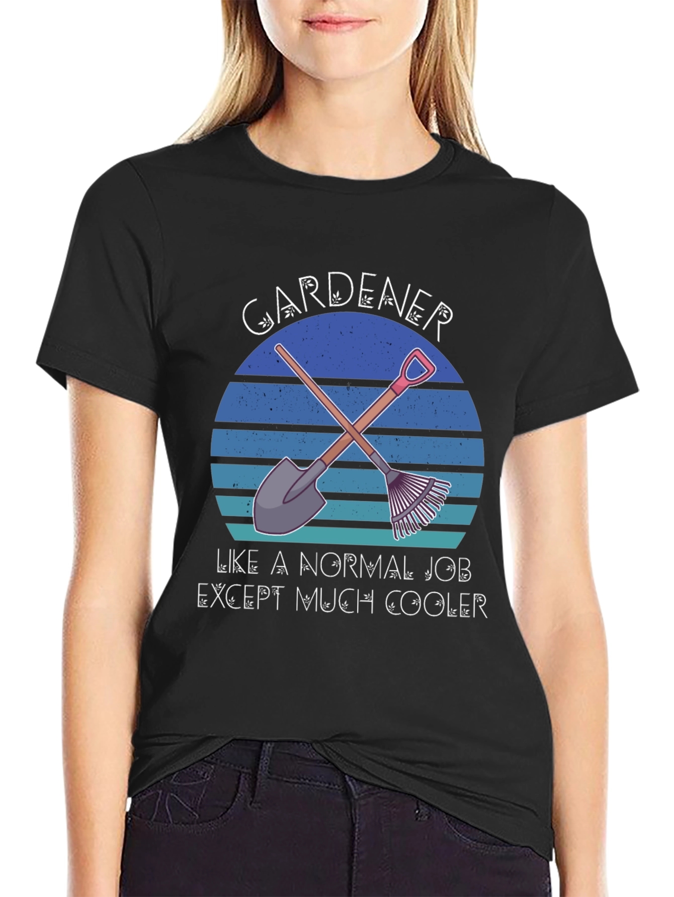 Gardener Cooler Job T-Shirt - Gardening Humor Apparel