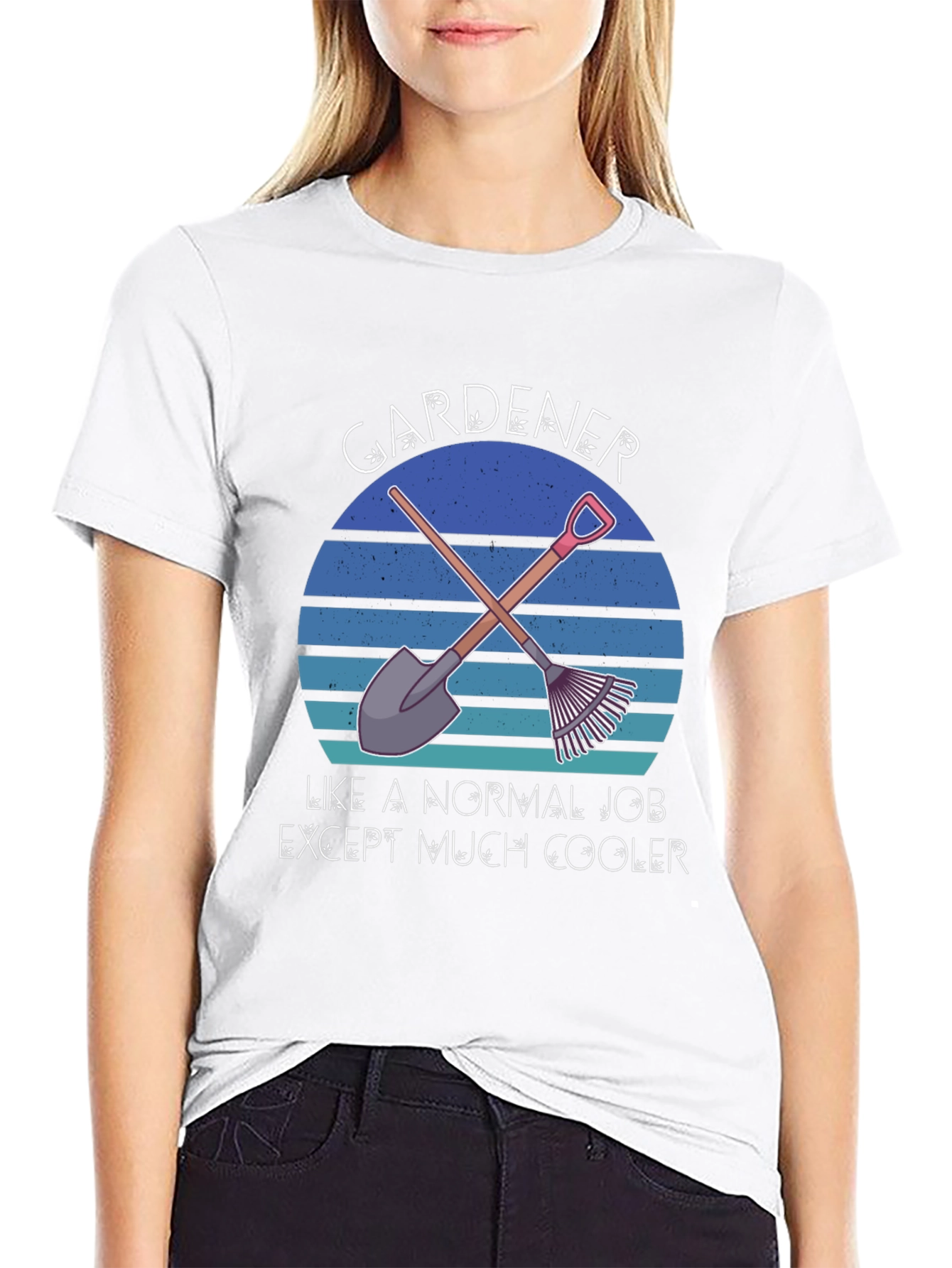 Gardener Cooler Job T-Shirt - Gardening Humor Apparel