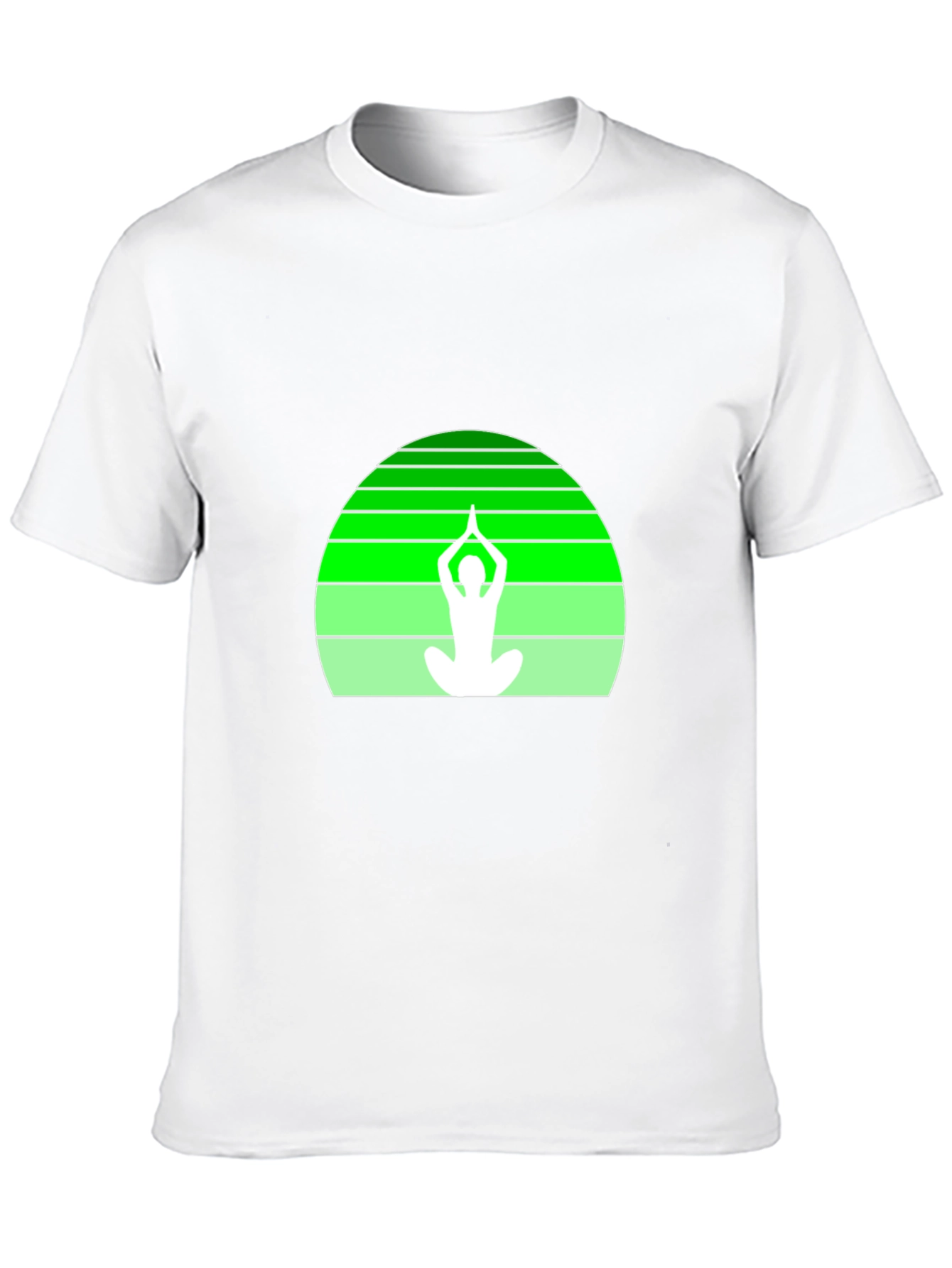 Yoga Silhouette Graphic Tee