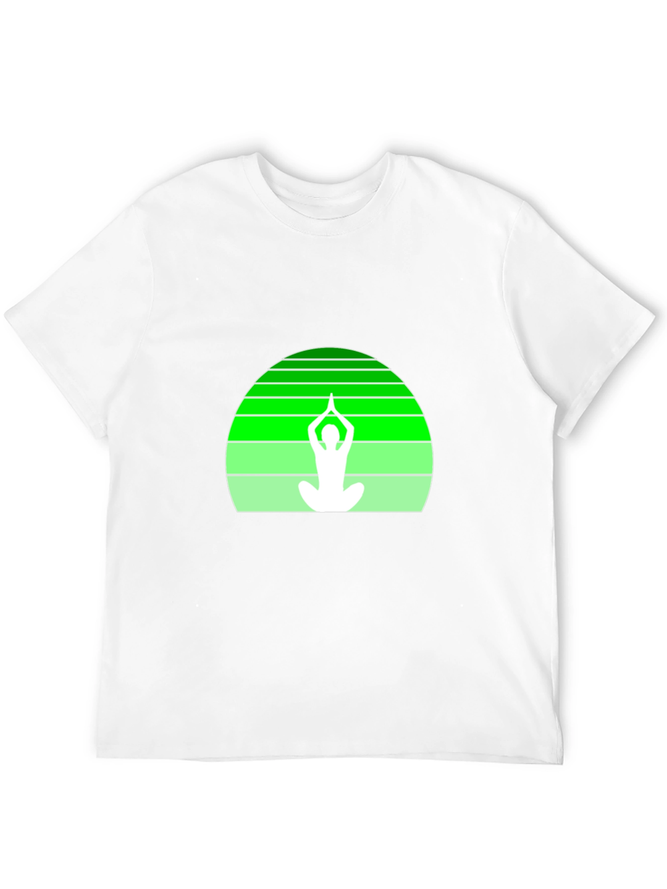 Yoga Silhouette Graphic Tee